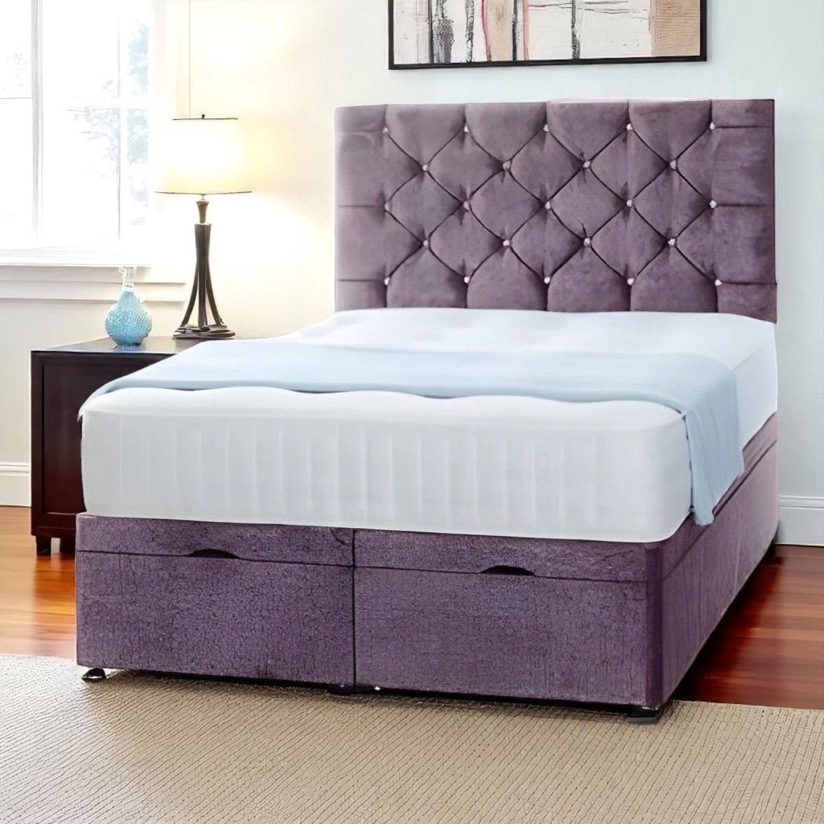 VivaRise Ottoman Divan Bed