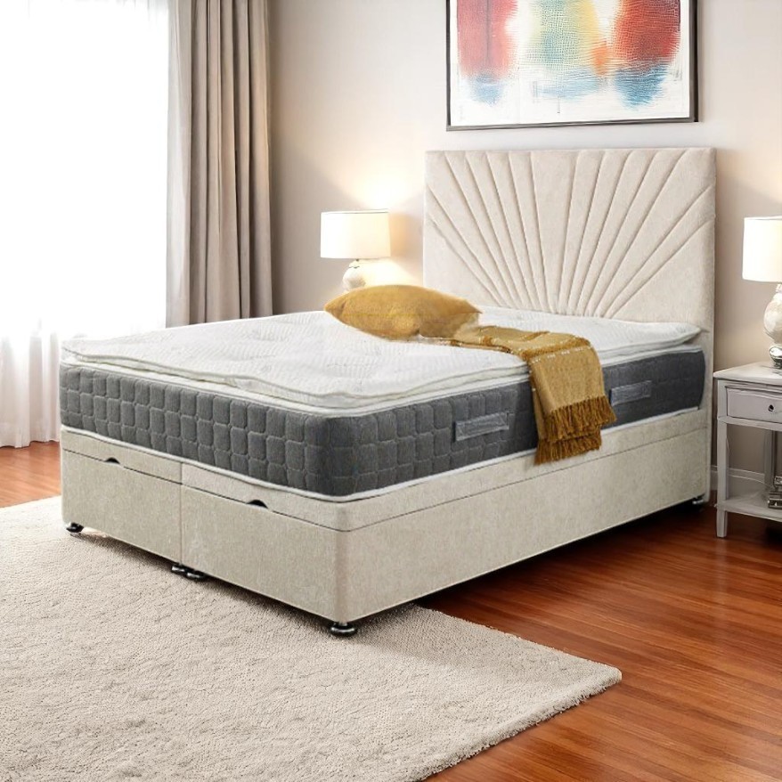 Aurora Luxe Ottoman Bed