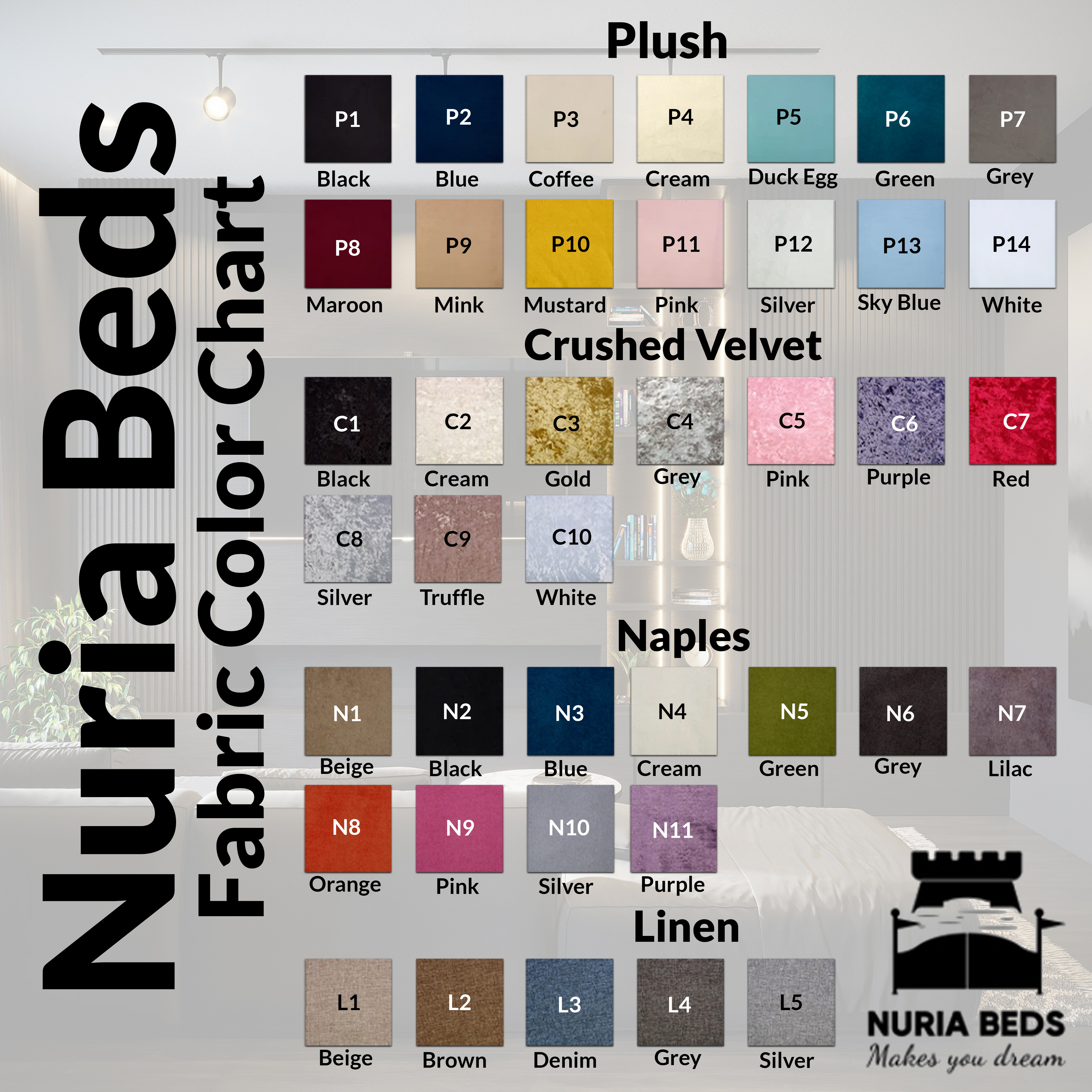 Elara Panelled Divan Bed