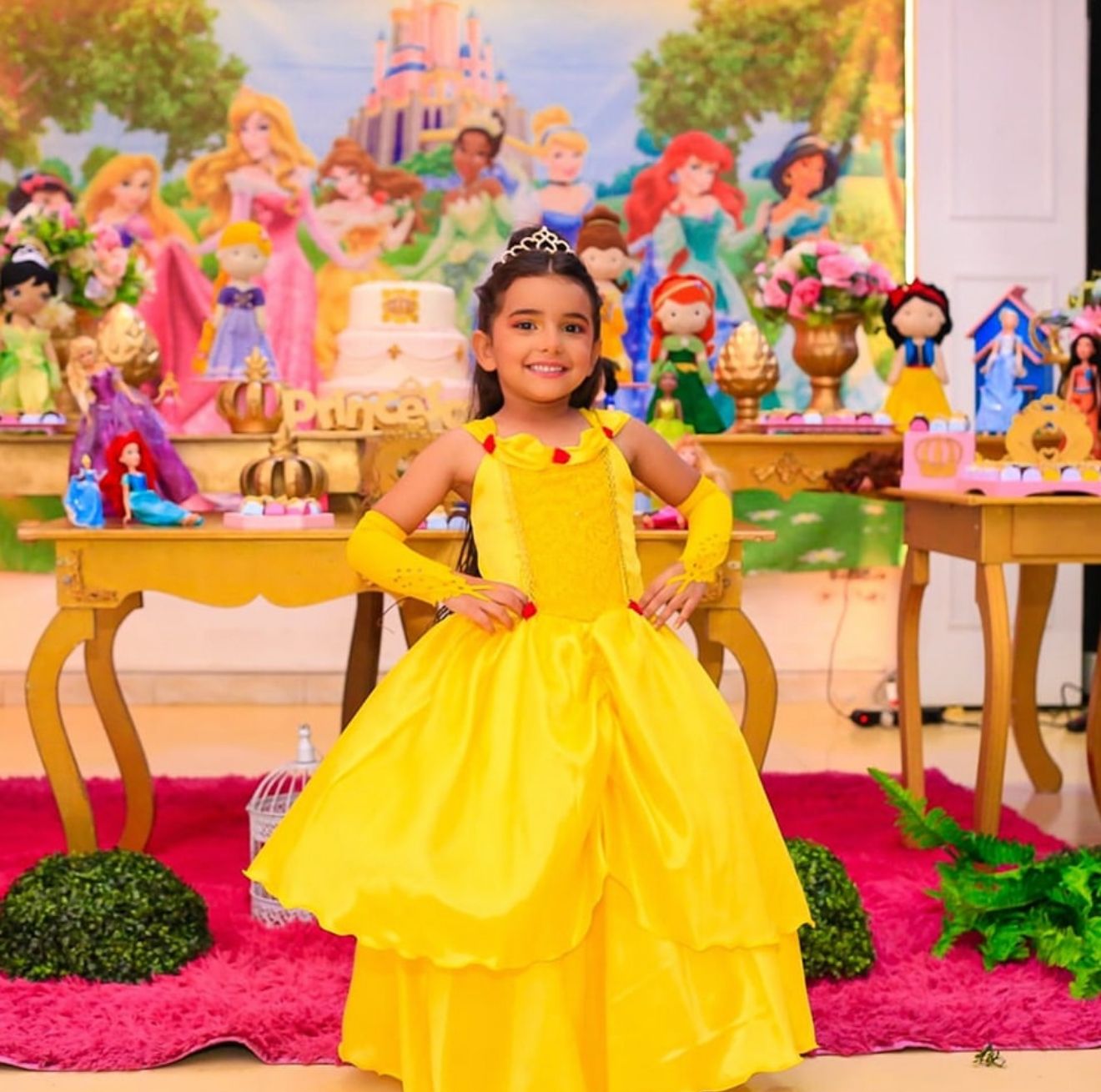 Vestidos Temáticos - Princesa Bela