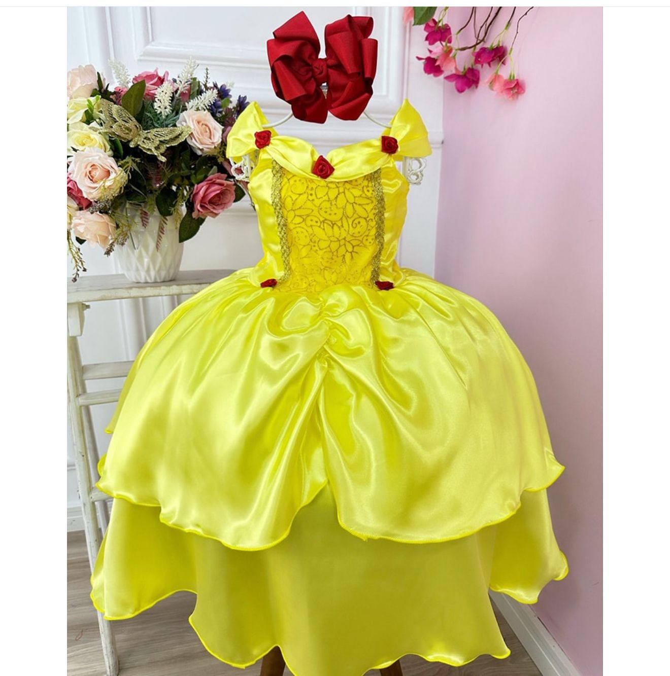 Vestidos Temáticos - Princesa Bela