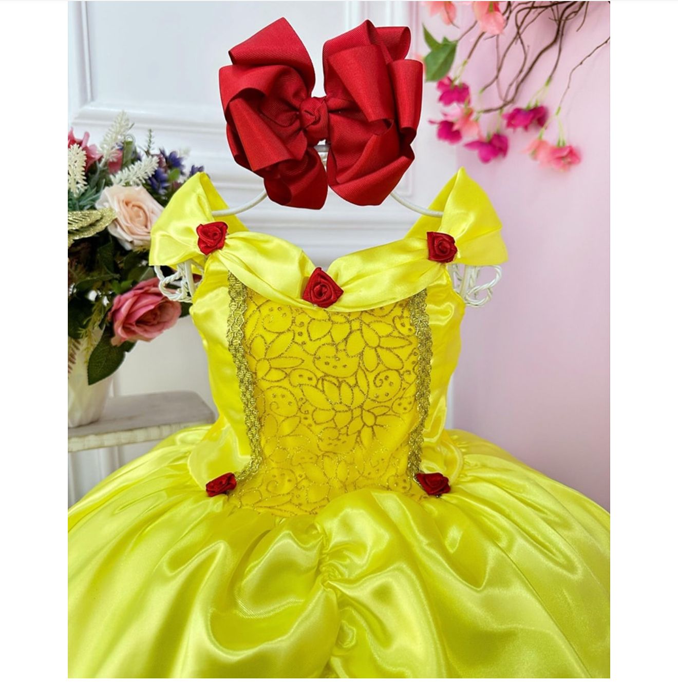 Vestidos Temáticos - Princesa Bela