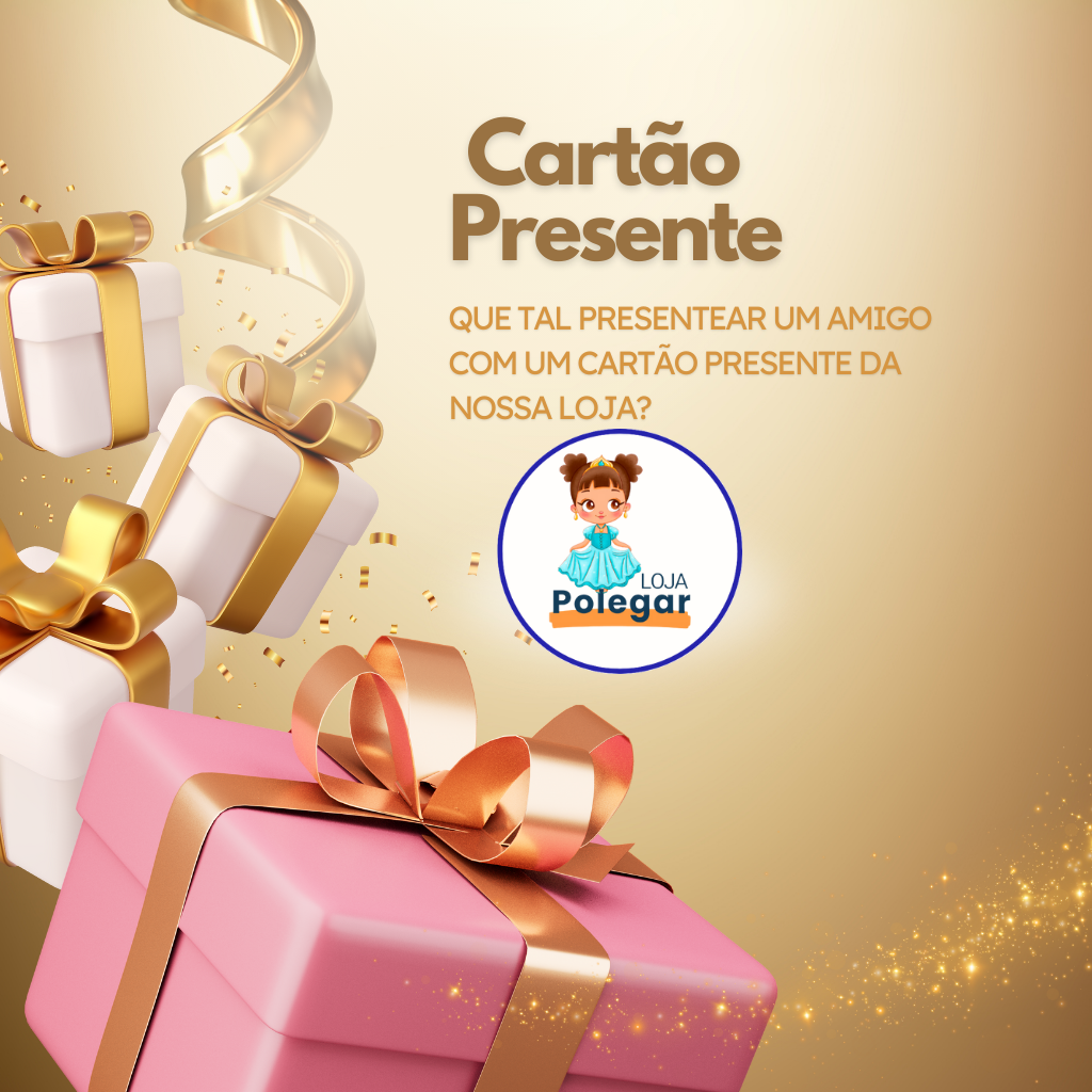 Cartão Presente Loja Polegar
