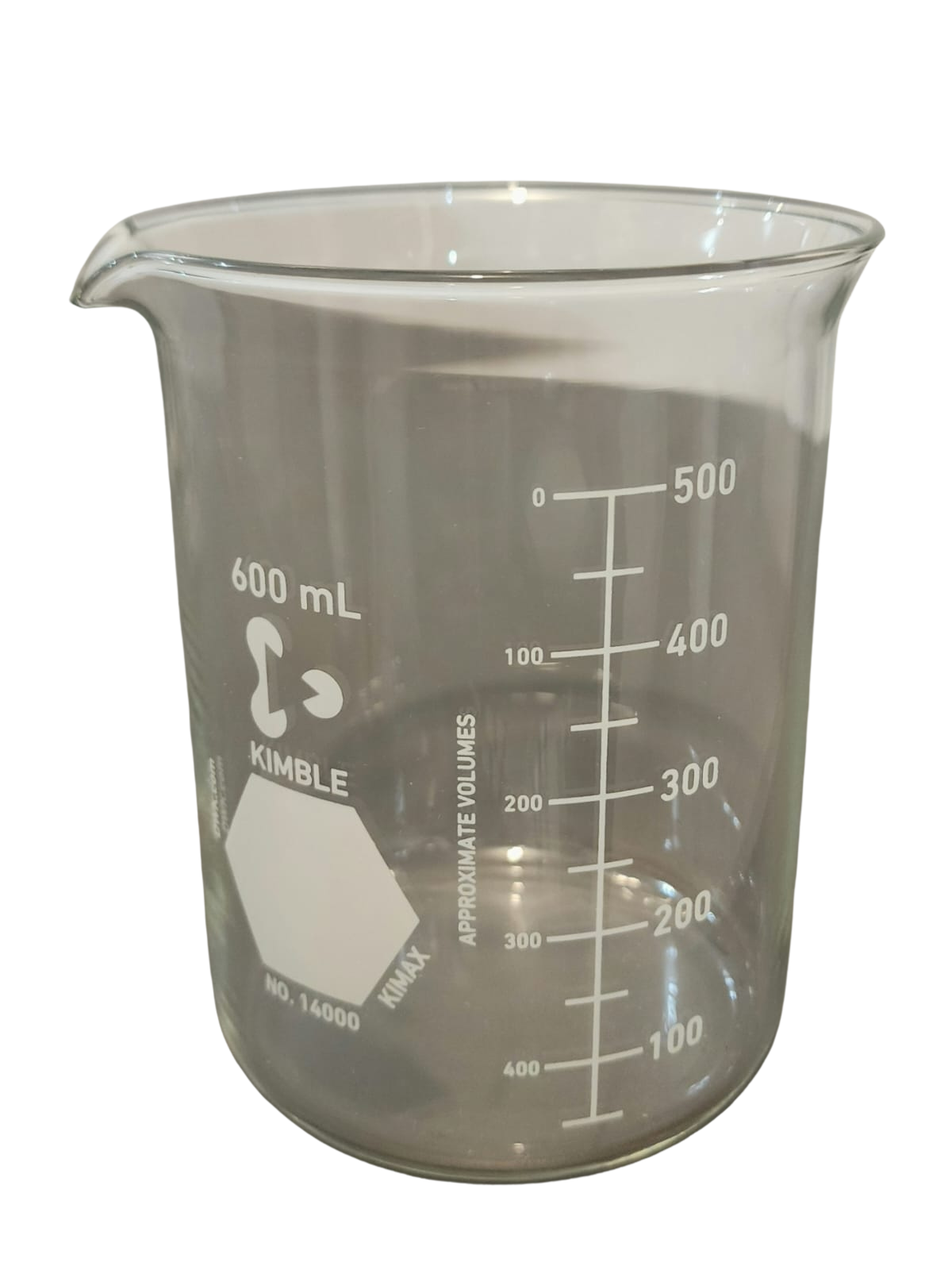 VASO PRECIPITADO FORMA BAJA 600 ML