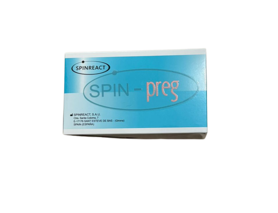 TIRAS HCG(Prueba de embarazo) SPINREACT 50 PBAS