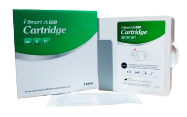 REACTIVO PARA ELECTROLITOS i-SMART 30 PRO CARTRIDGE, K/50 TESTS