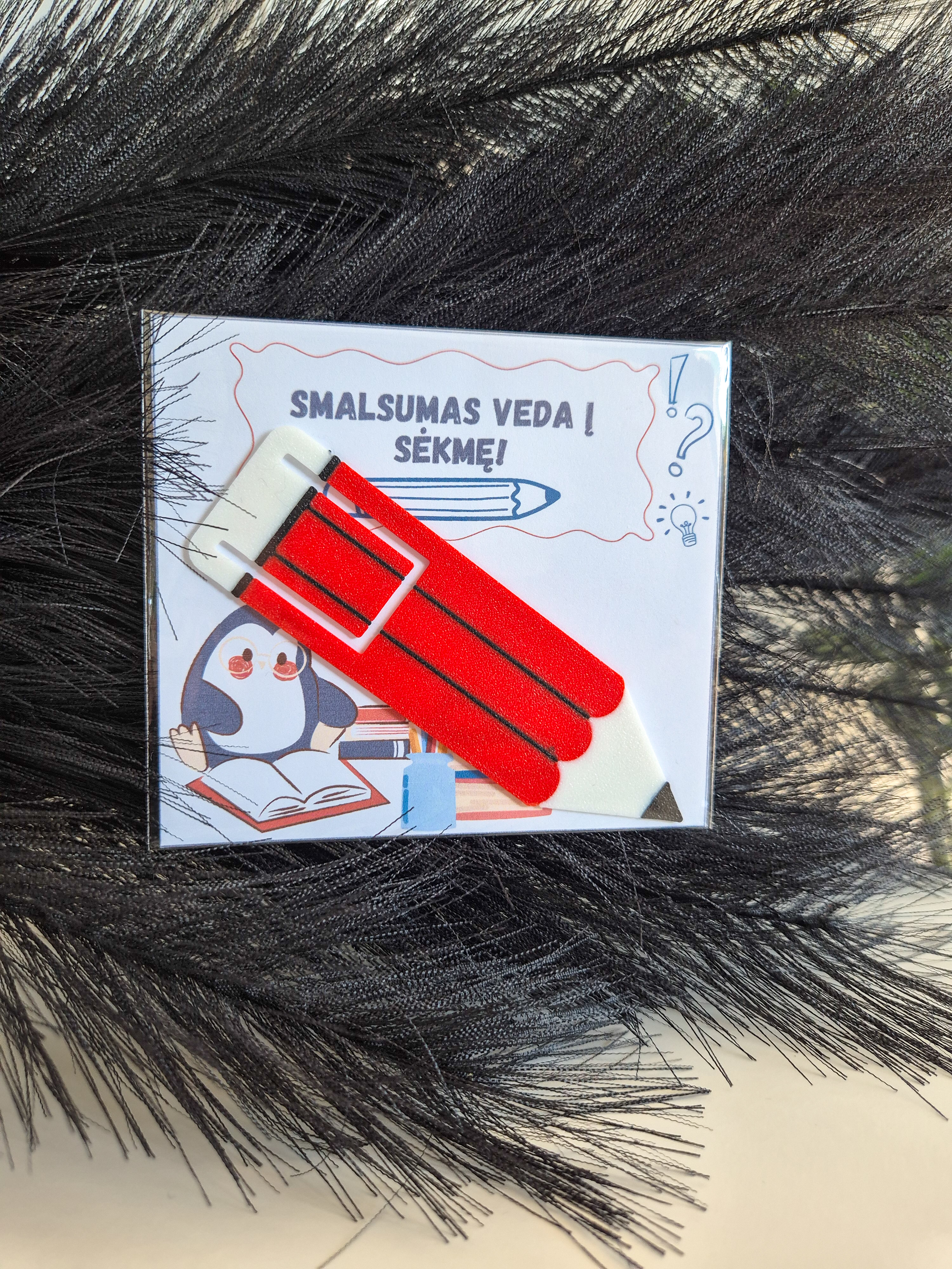 Knygos skirtukas su motyvuojančia žinute