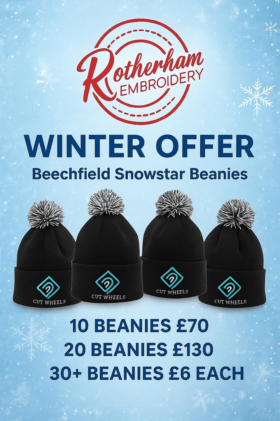 Beechfield Snowstar Beanies