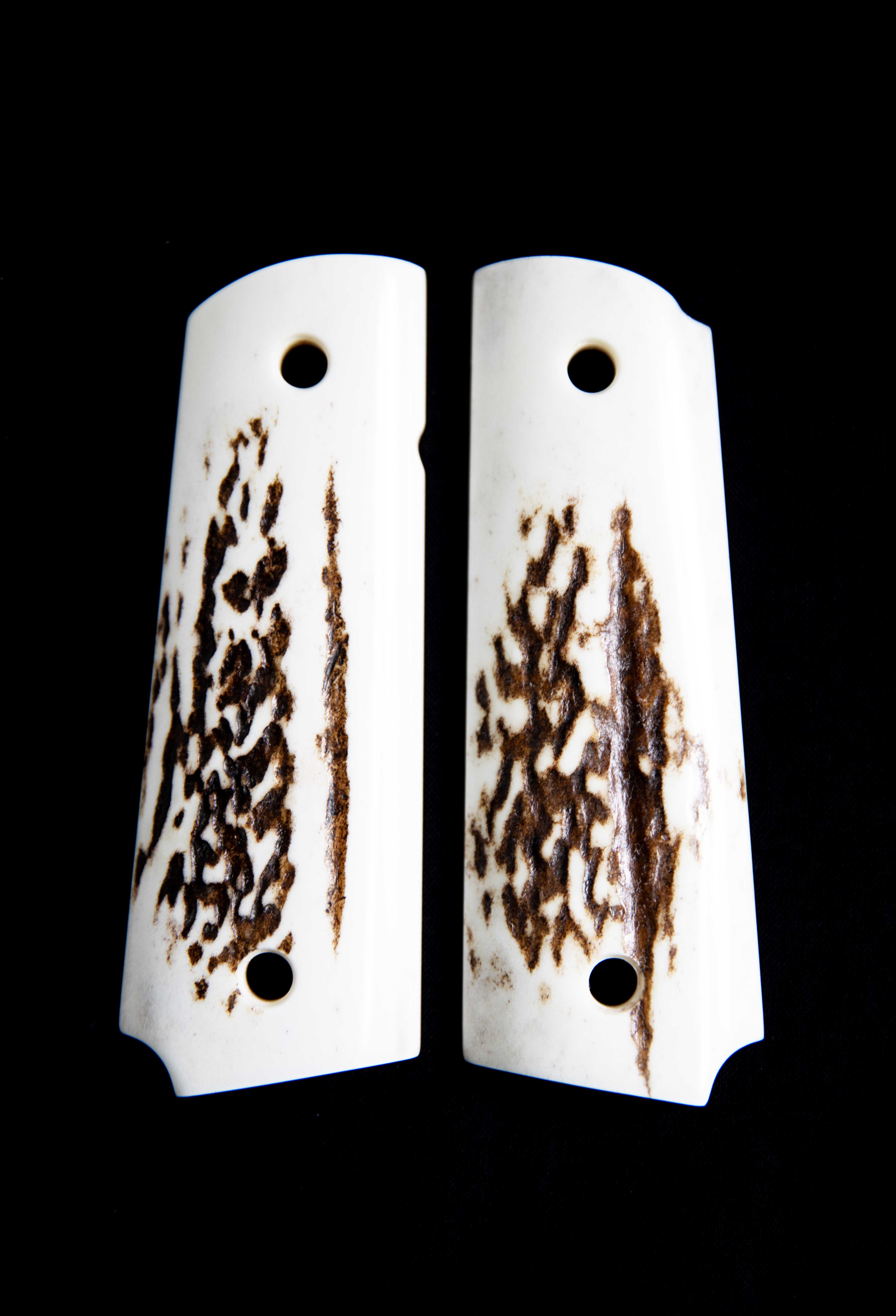 Exclusive 1911 Red Stag Grips
