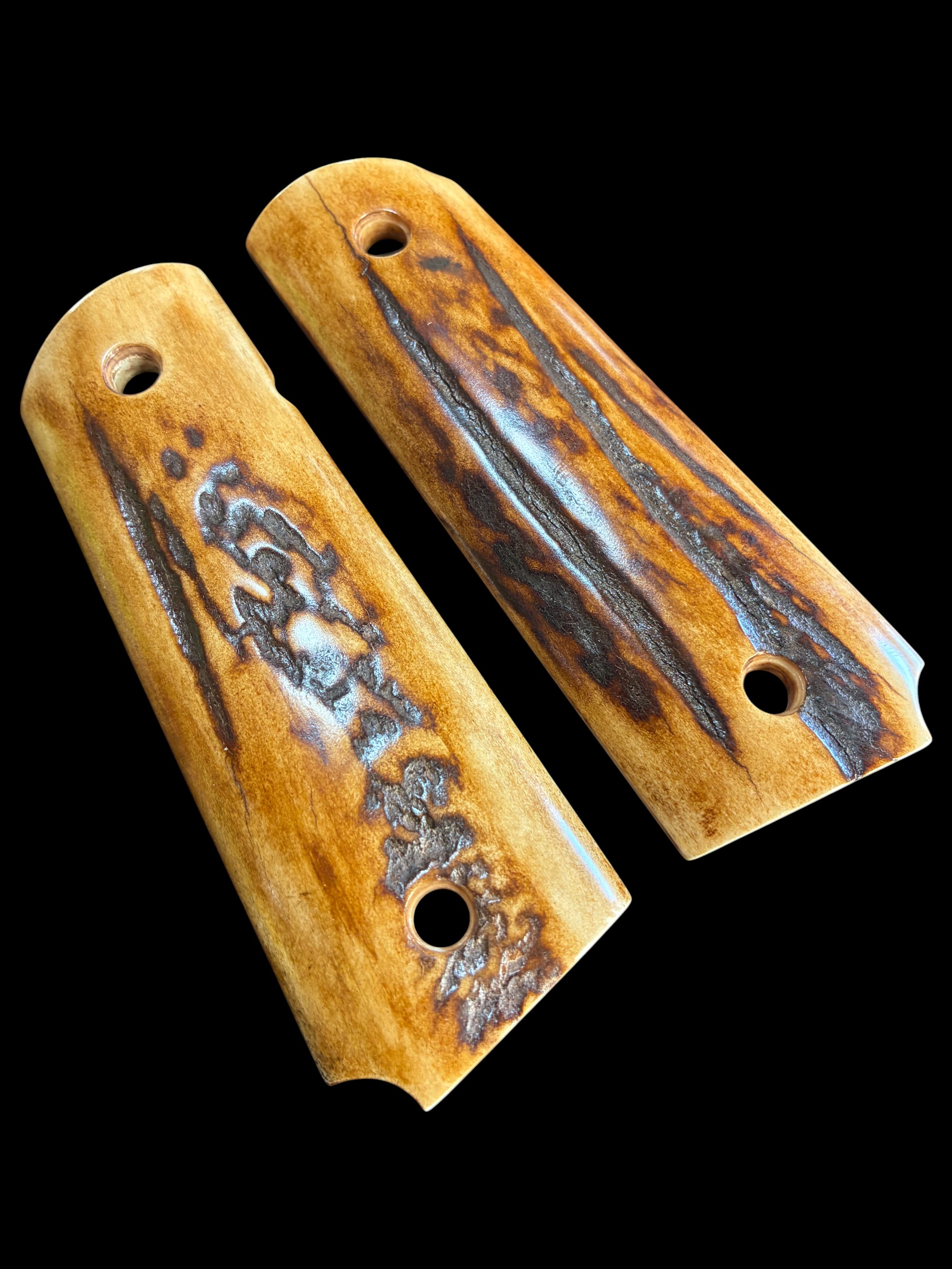 27 Exclusive Vintage 1911 Red Stag Grips