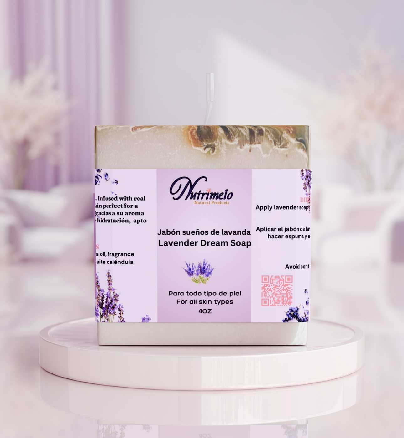 Jabón Sueños de Lavanda