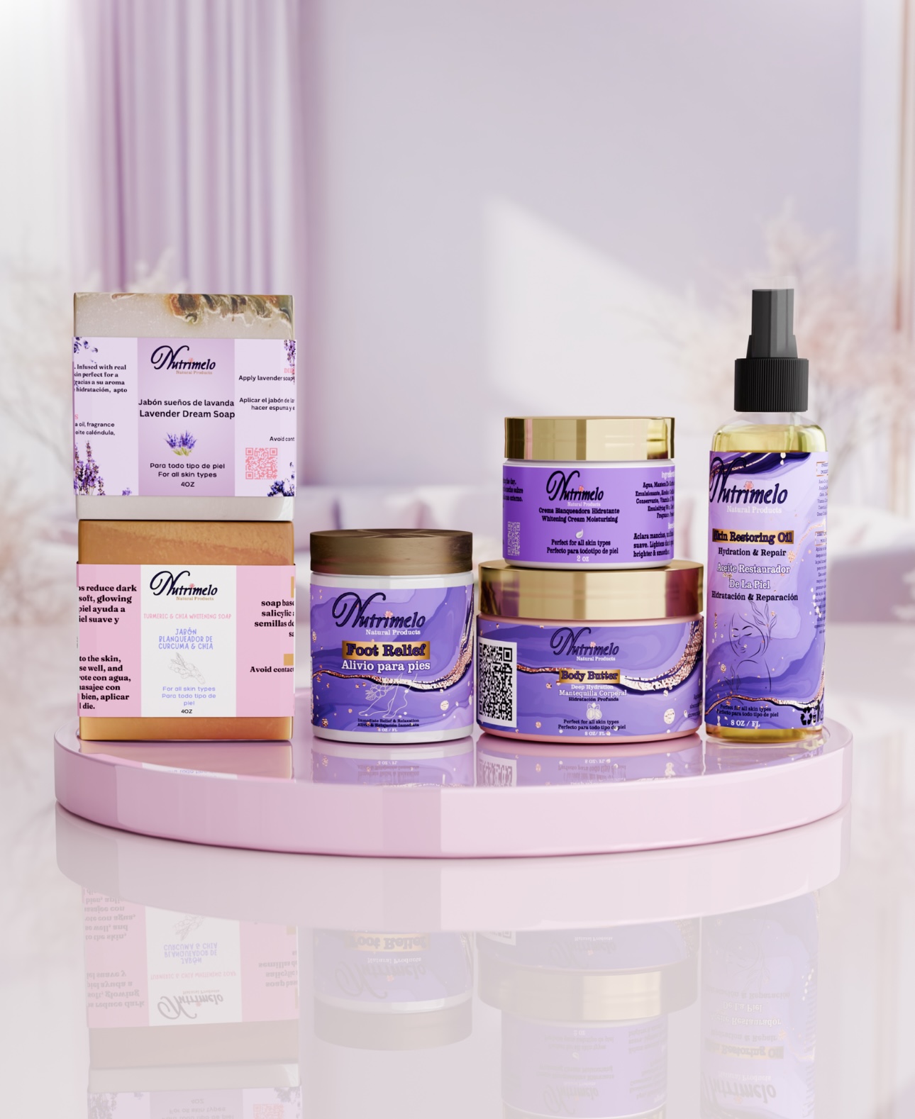 Kit  cuidado corporal Nutrimelo