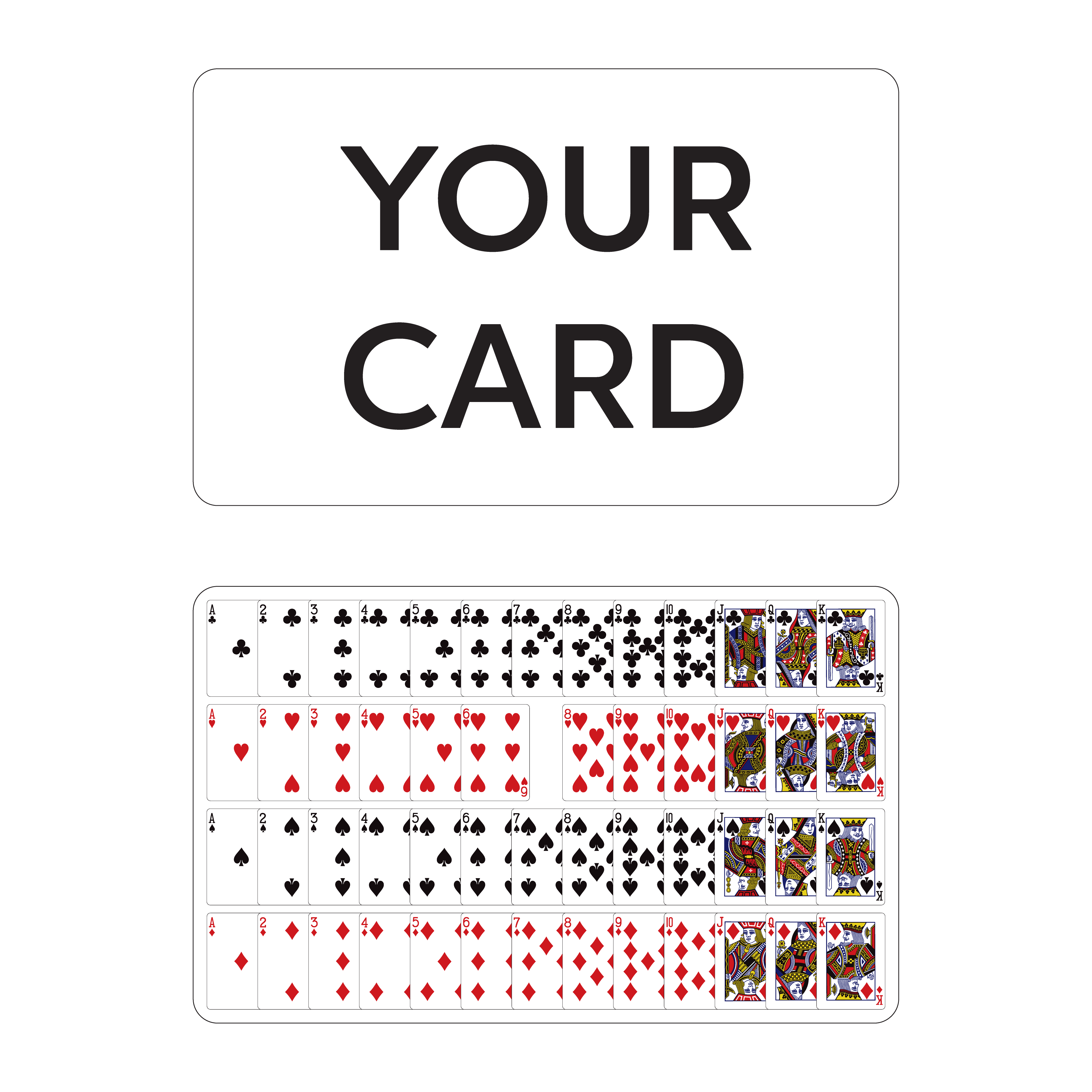 51-on-1 Reveal Card (Wallet Sized)