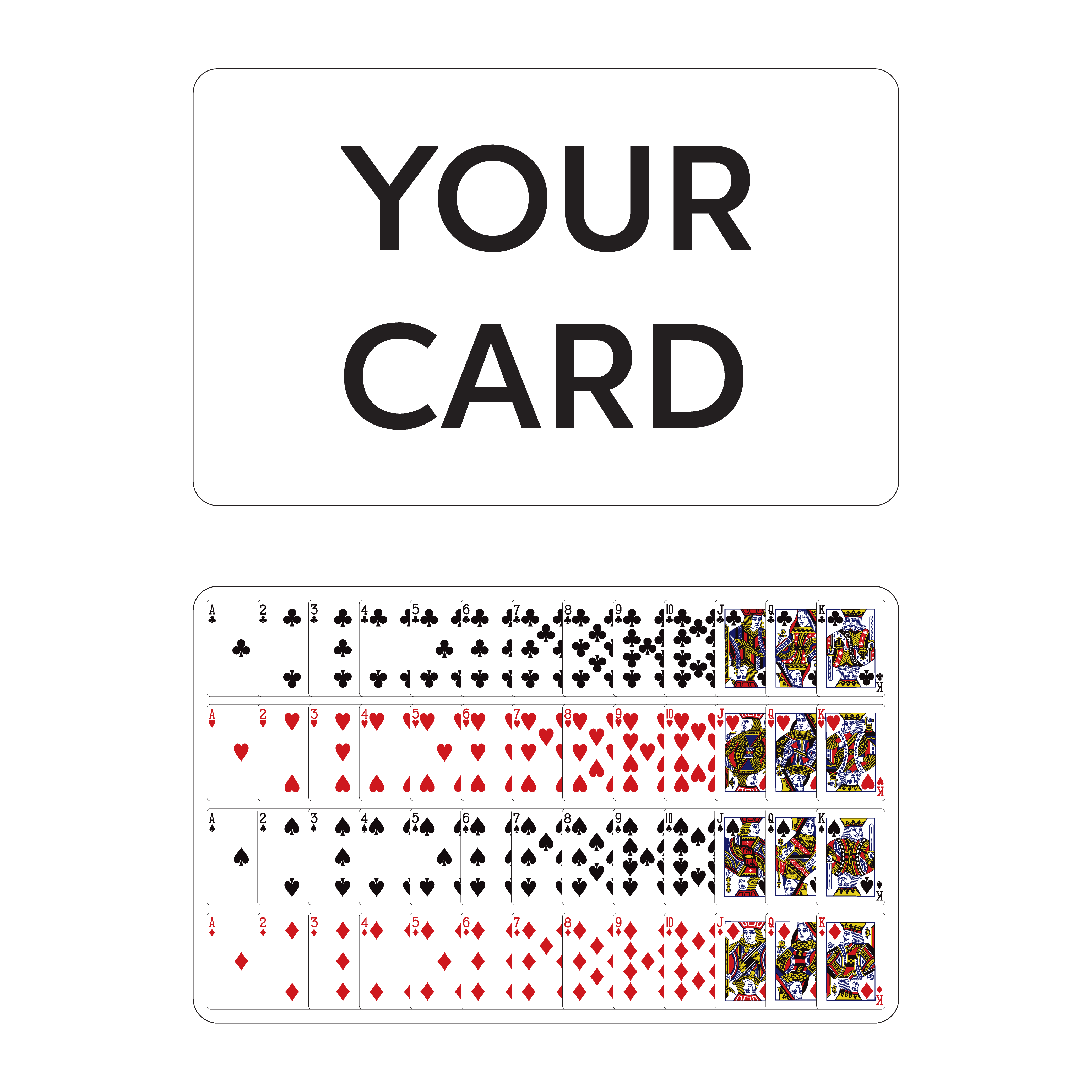 52-on-1 Gag Card (Wallet Sized)