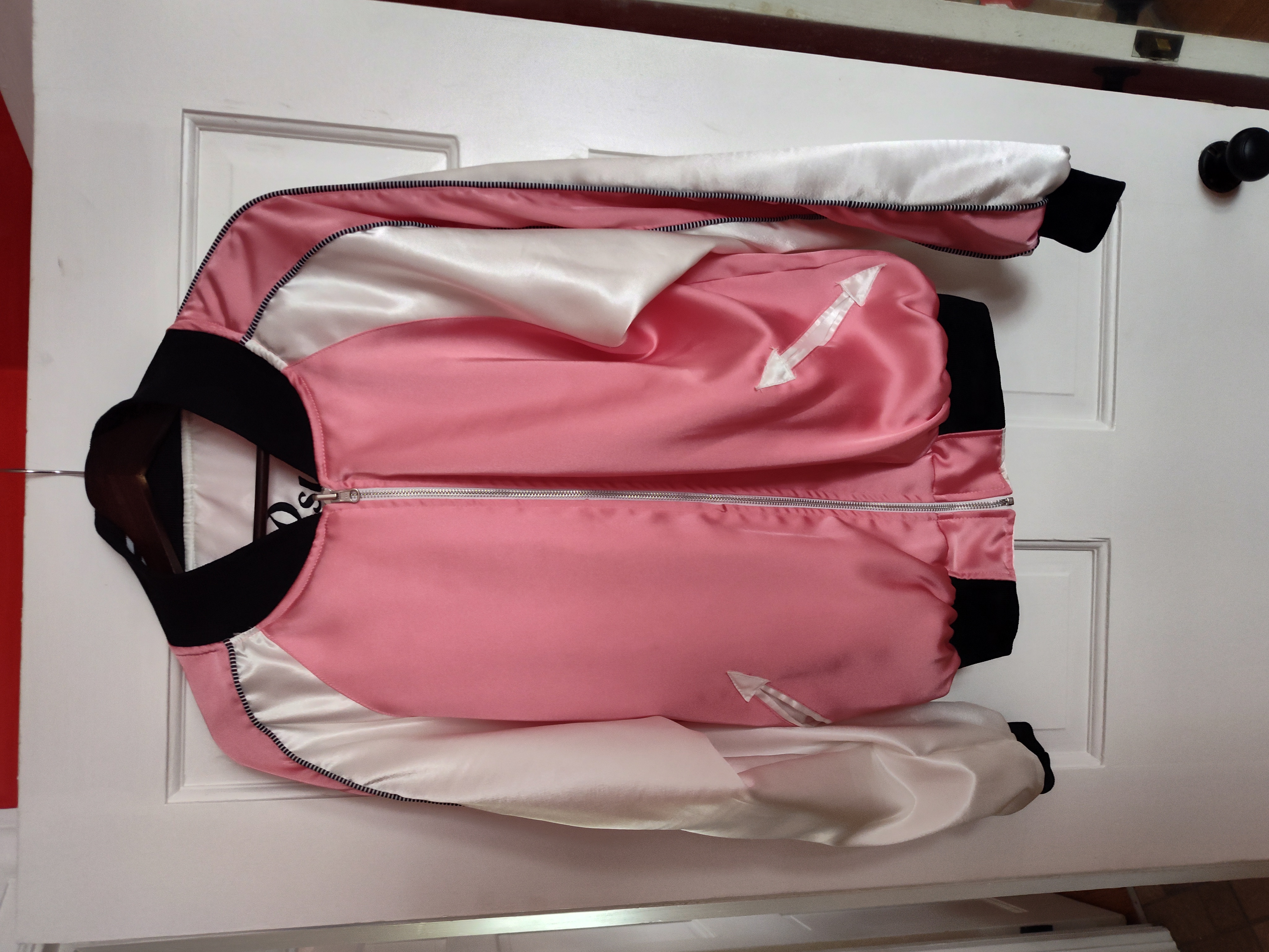 Liberal Youth Ministry Pink Varsity Jacket