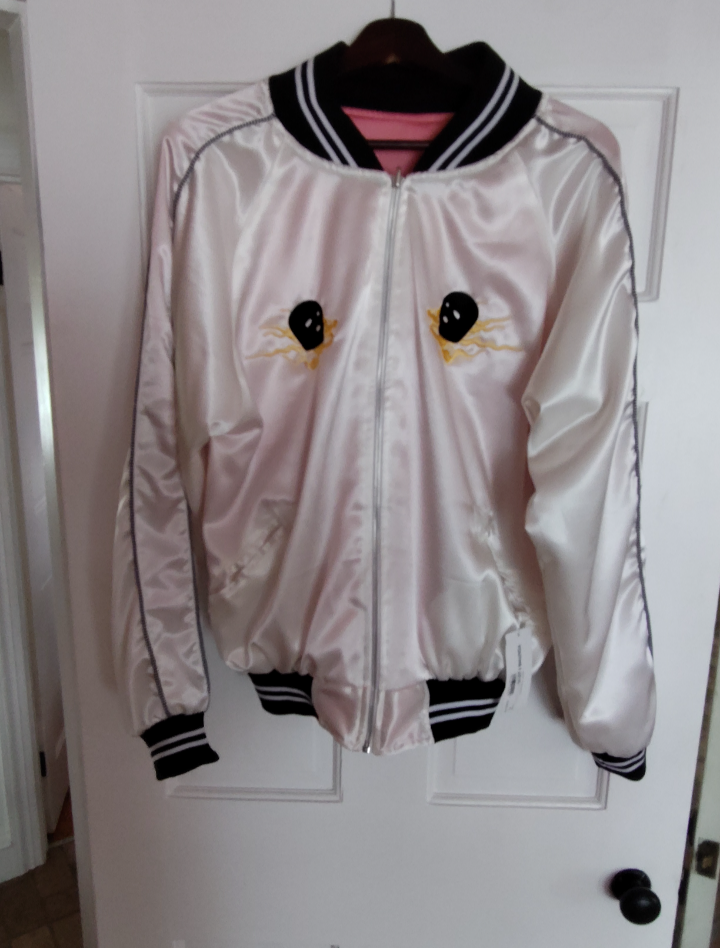 Liberal Youth Ministry Pink Varsity Jacket