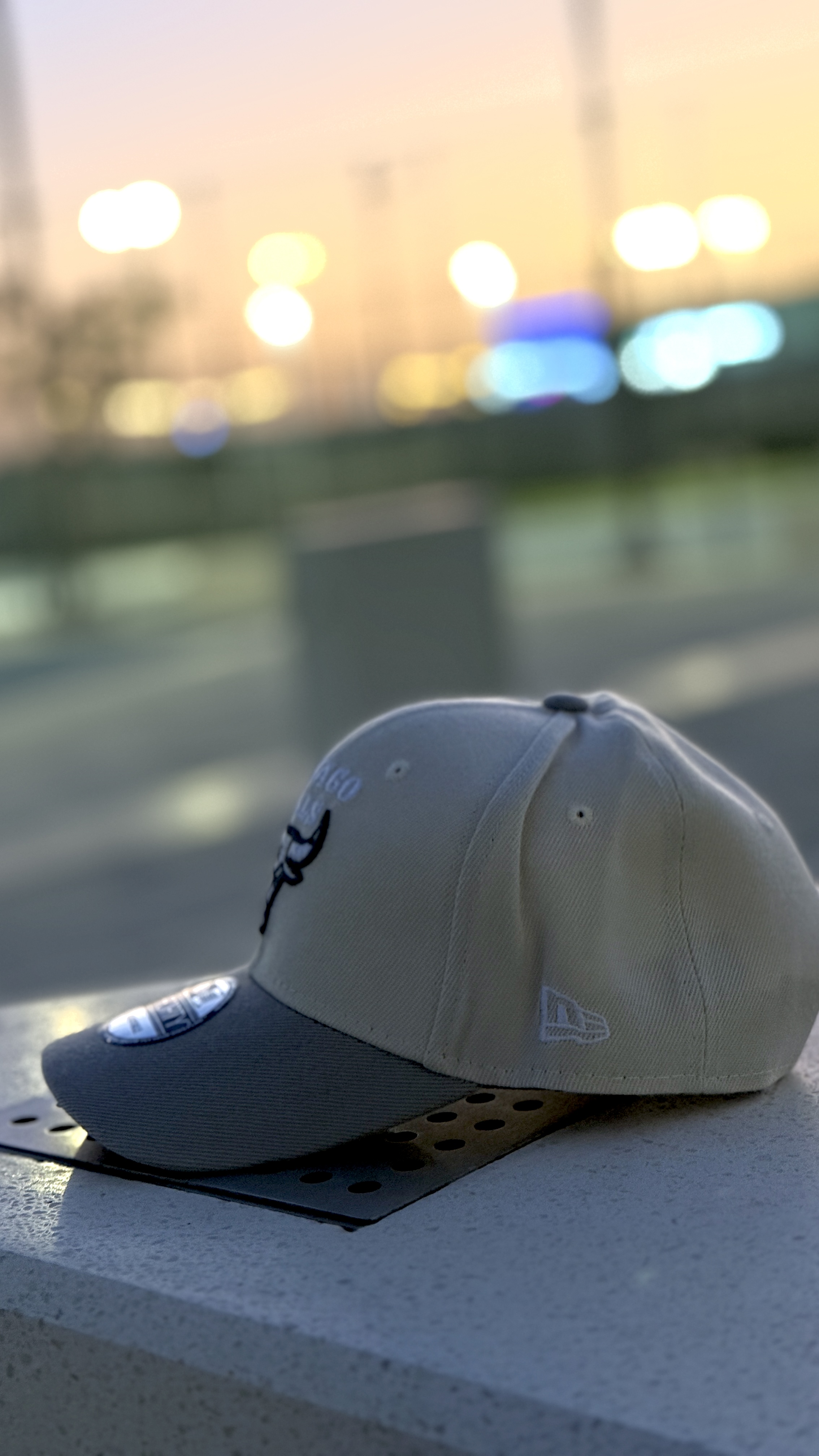 Chicago Bulls White Cap