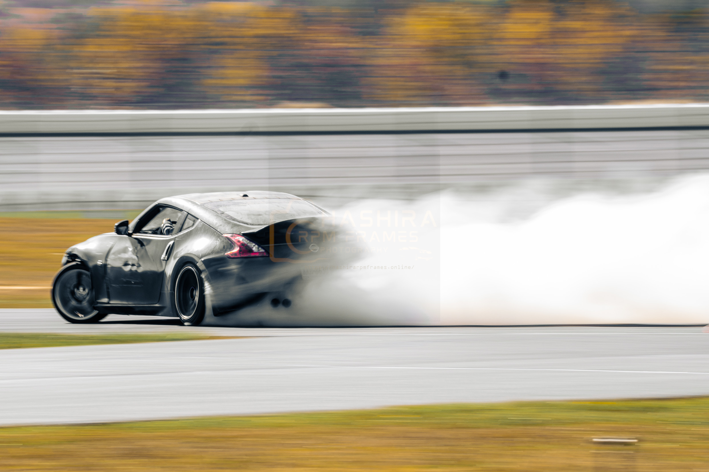 Drifting Black Nissan 370Z [RSD10011]