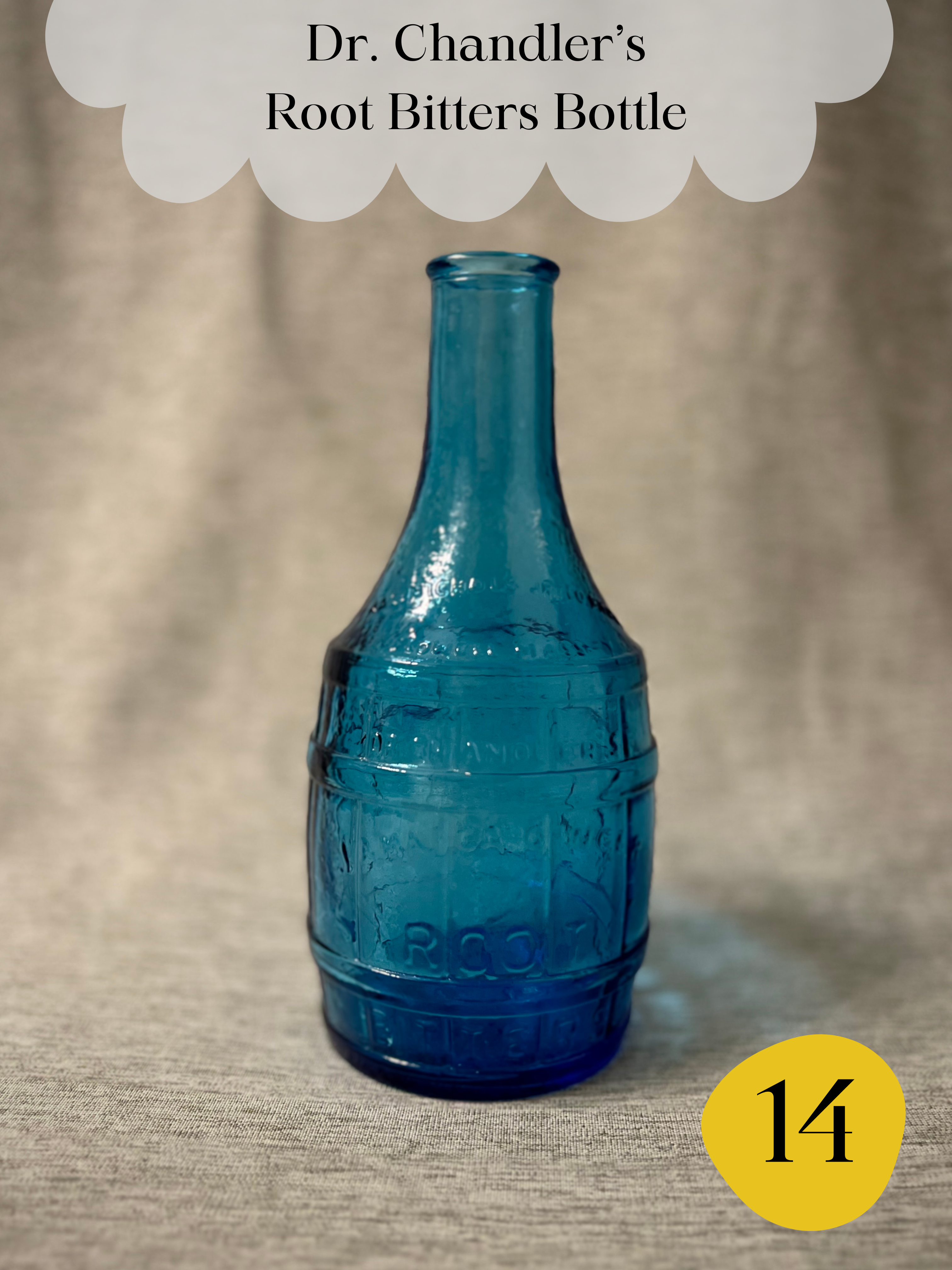 14 • Dr. Chandler’s Root Bitters Bottle