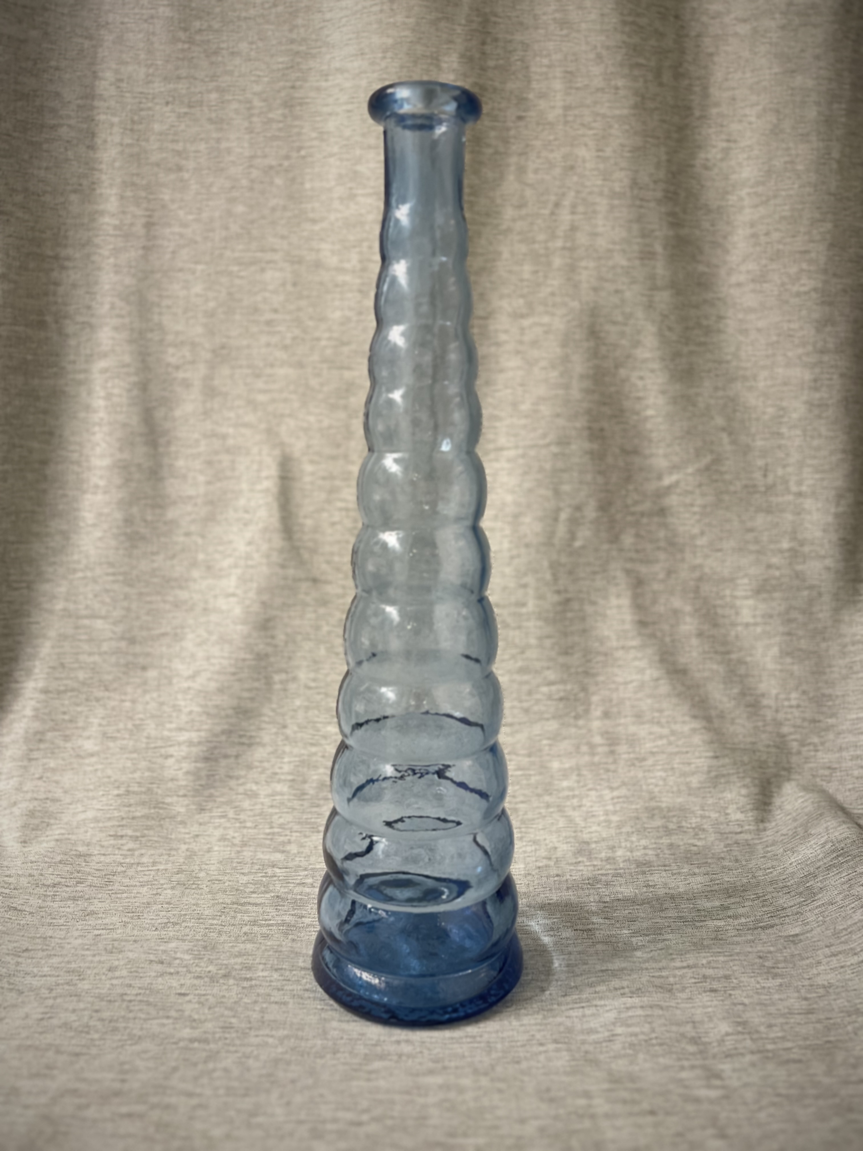 27 • Spanish Blue Bubble Vase