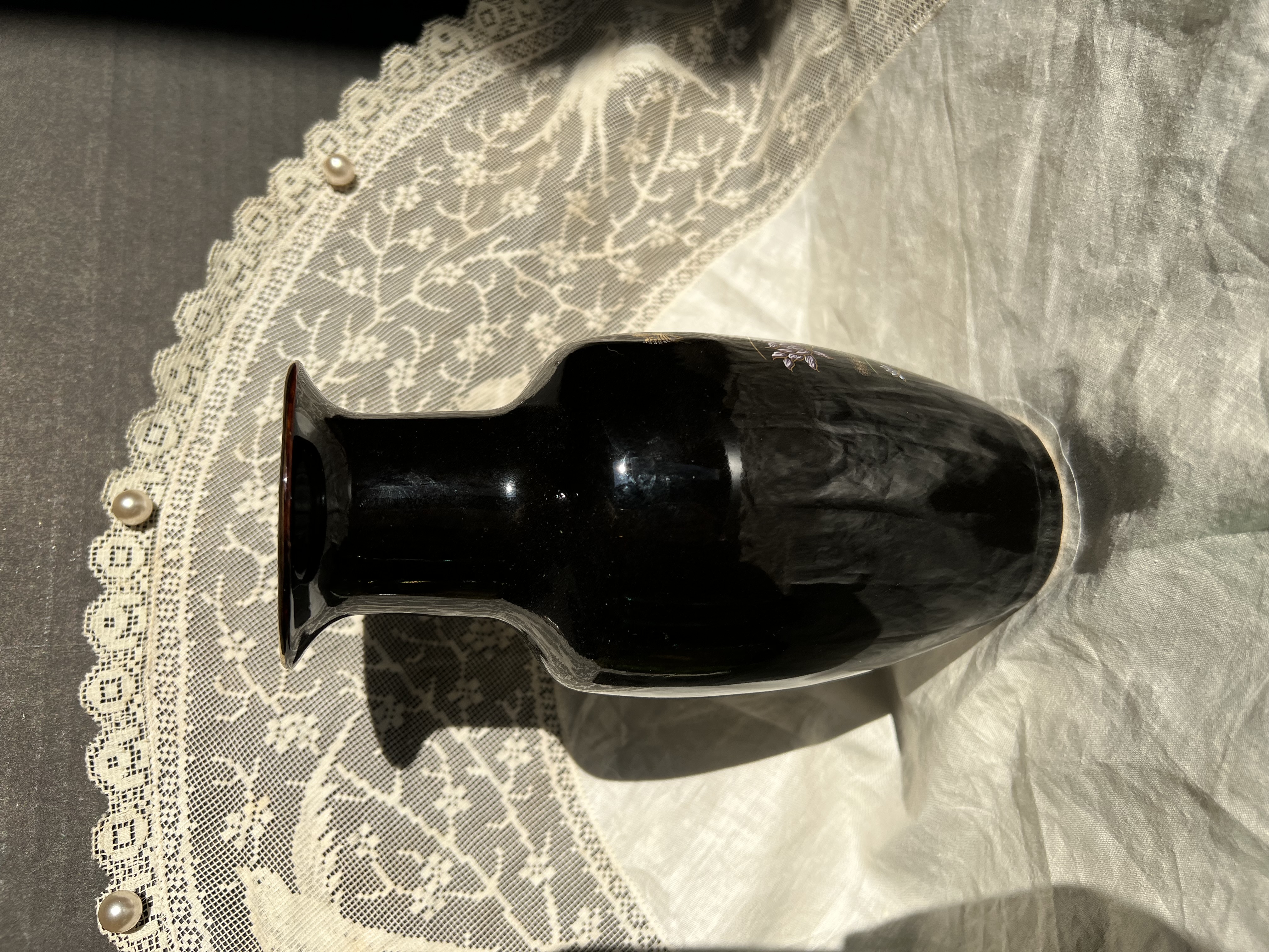 23 • Seizan Gama Japanese Painted Porcelain Vase