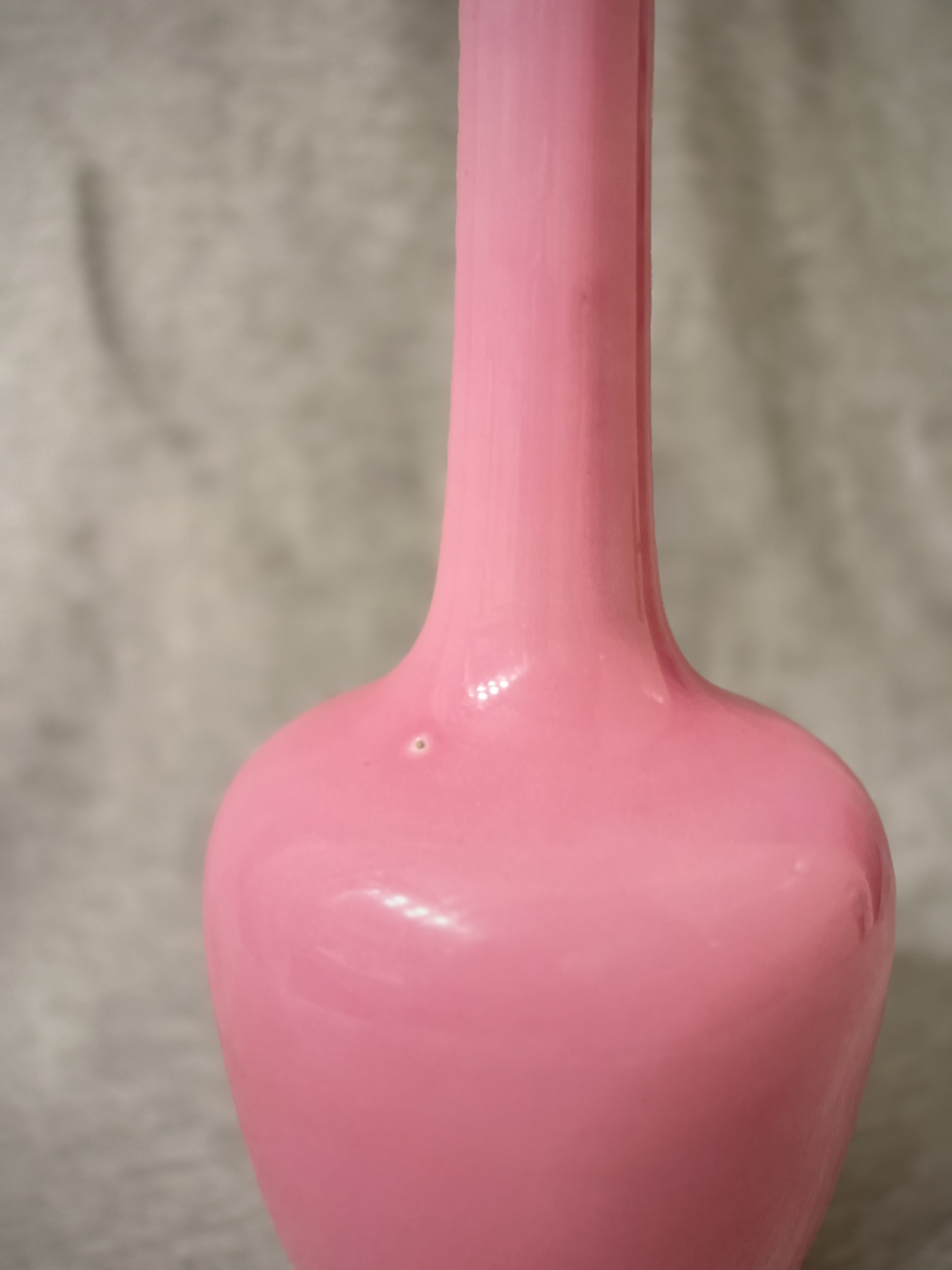 1a & 1b • Wingard Italian Tall-Neck Ceramic Vases