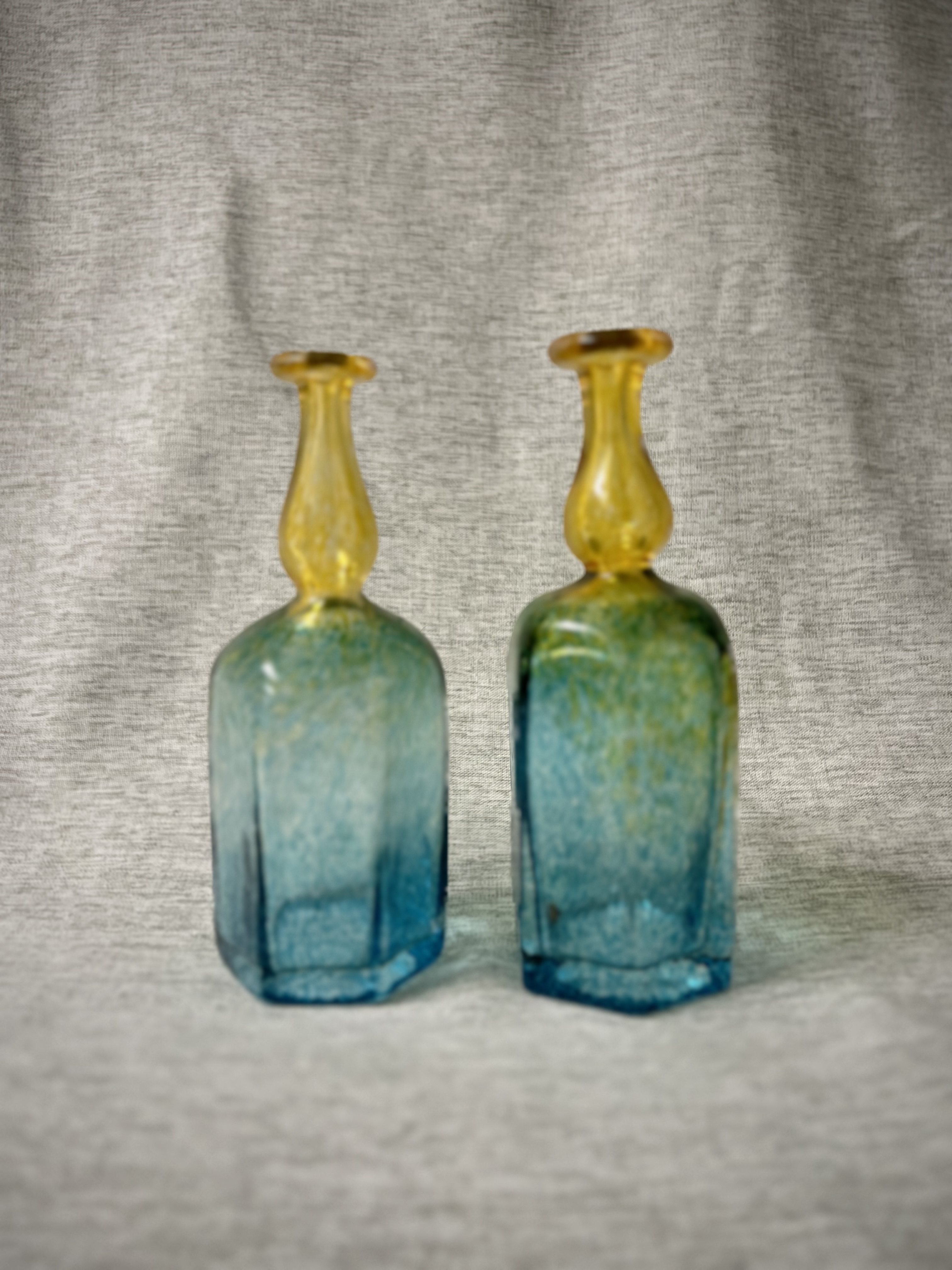 6a & 6b • li’l bb Kosta Boda Antikva Vases