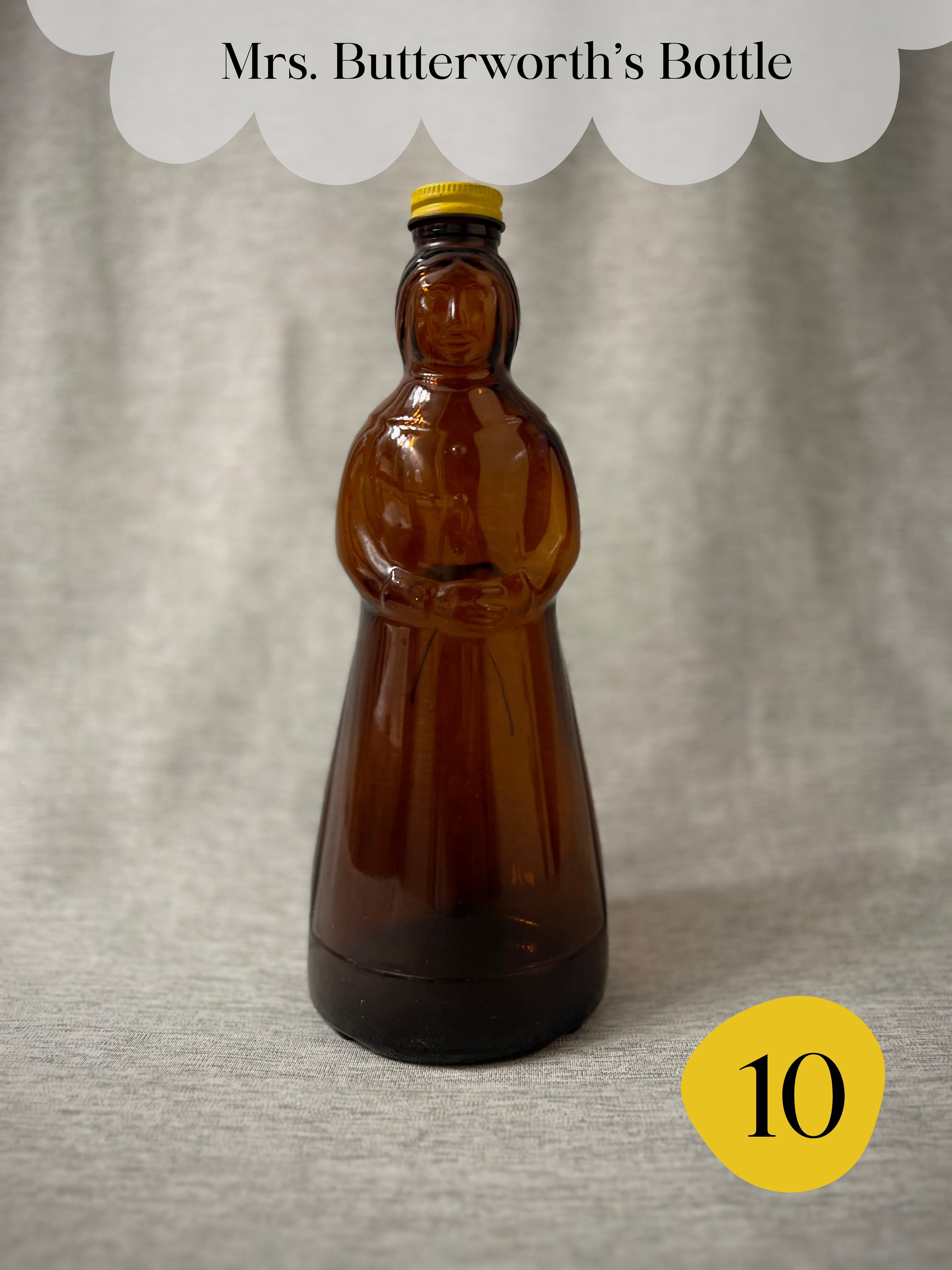 10 • Mrs. Butterworth’s Bottle