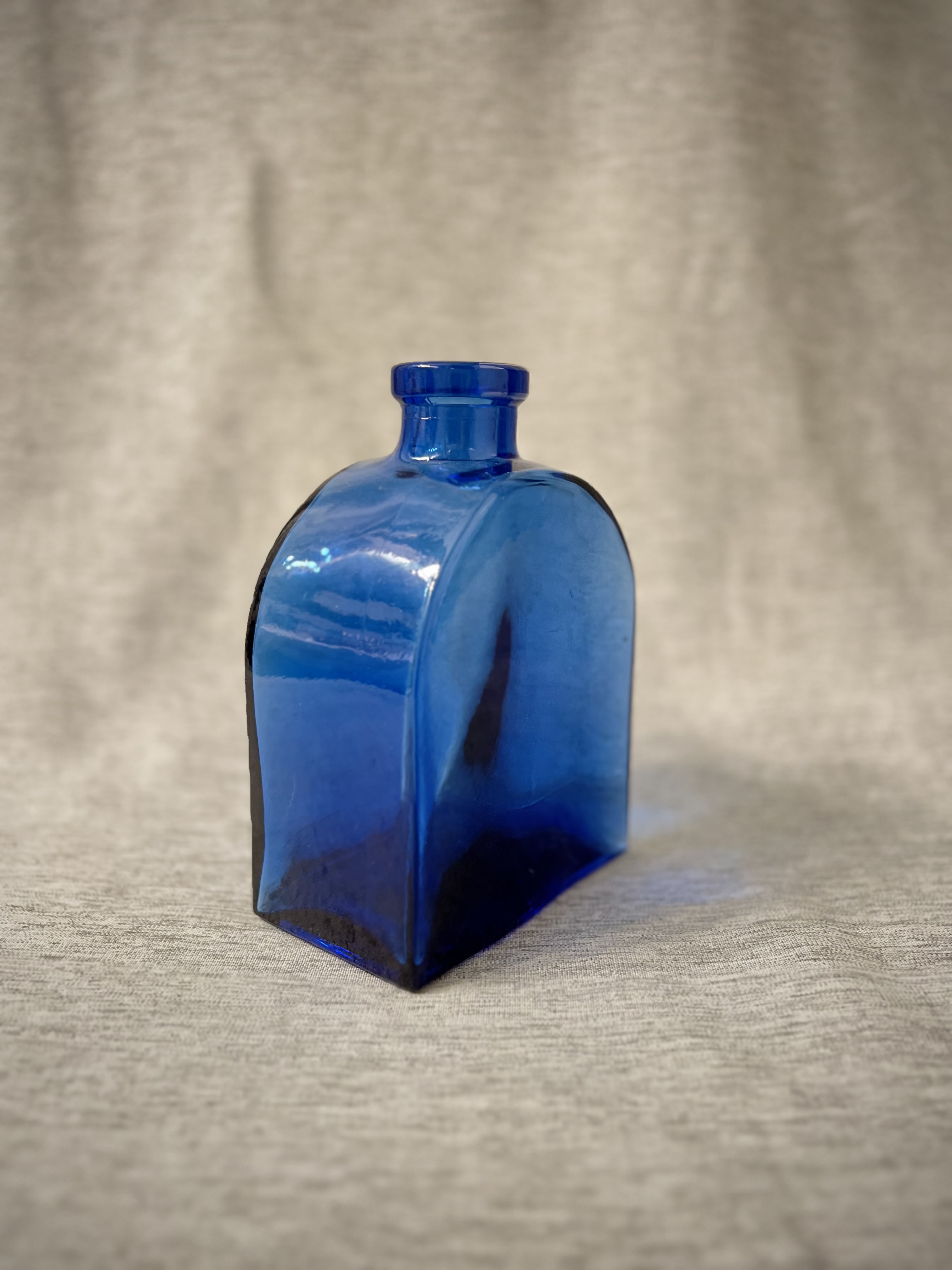 2 • Squat Li’l Guy Empoli Inspired Cobalt Blue Bottle