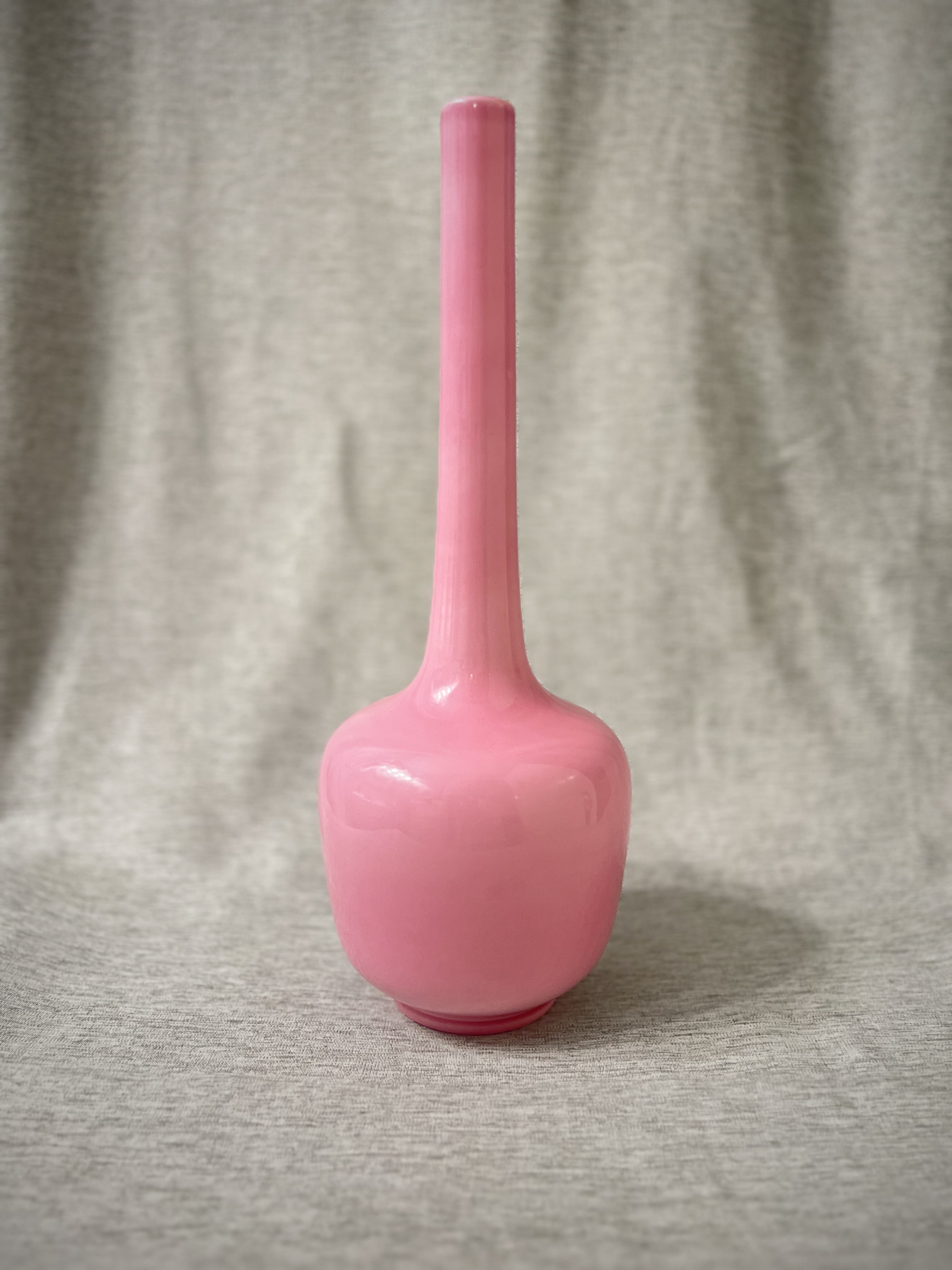 1a & 1b • Wingard Italian Tall-Neck Ceramic Vases