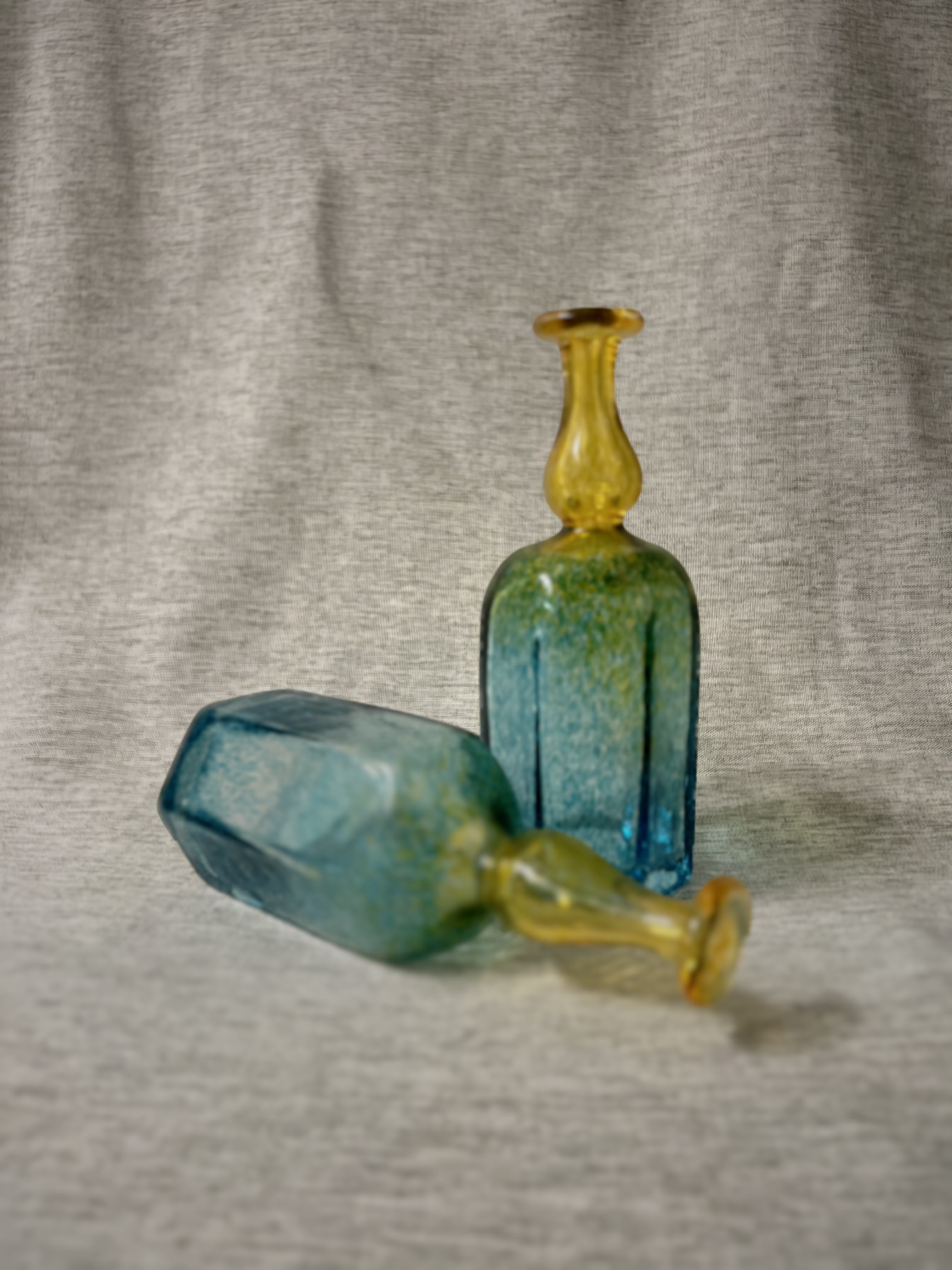 6a & 6b • li’l bb Kosta Boda Antikva Vases