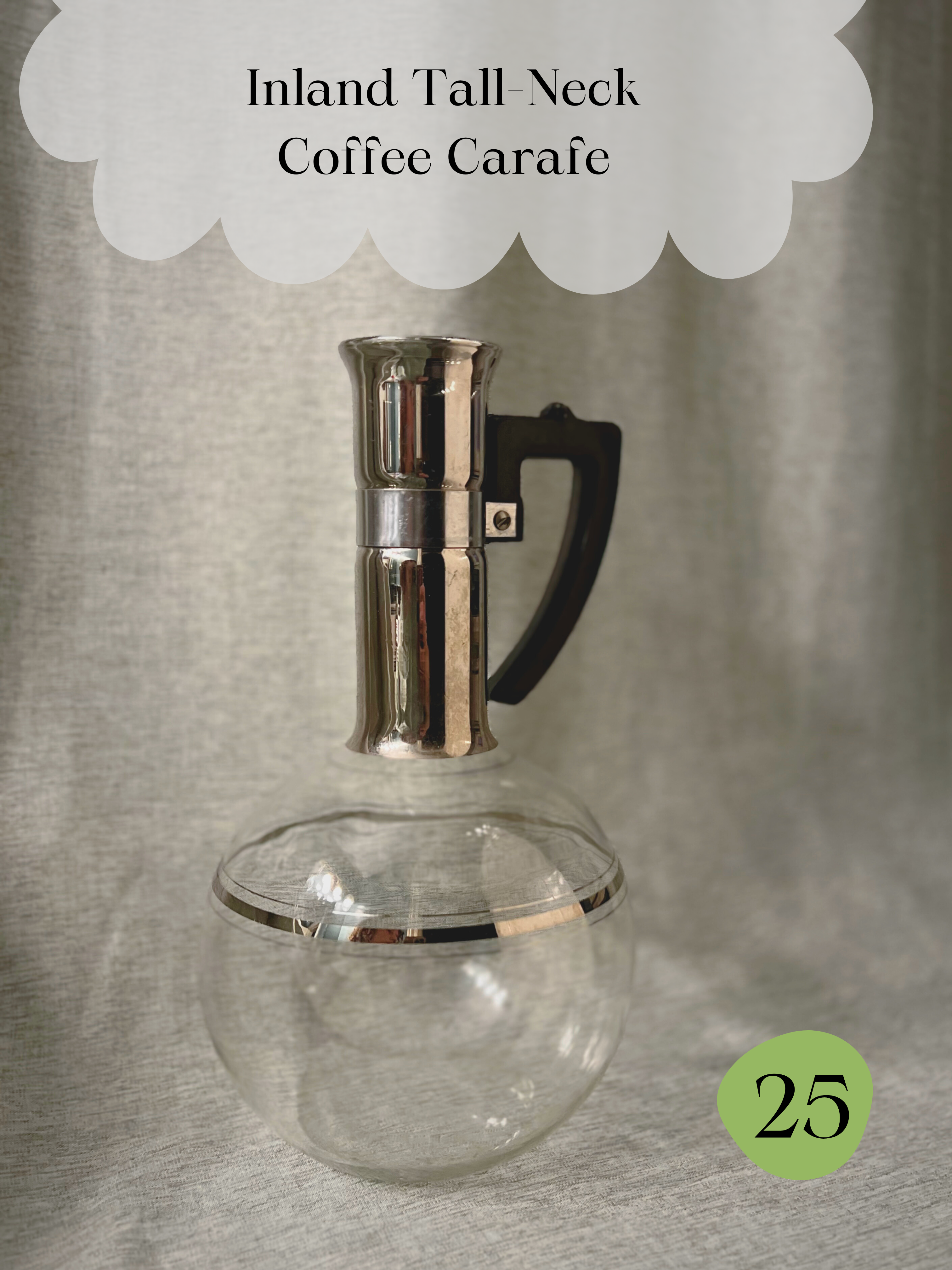 25 • Inland Tall-Neck Coffee Carafe