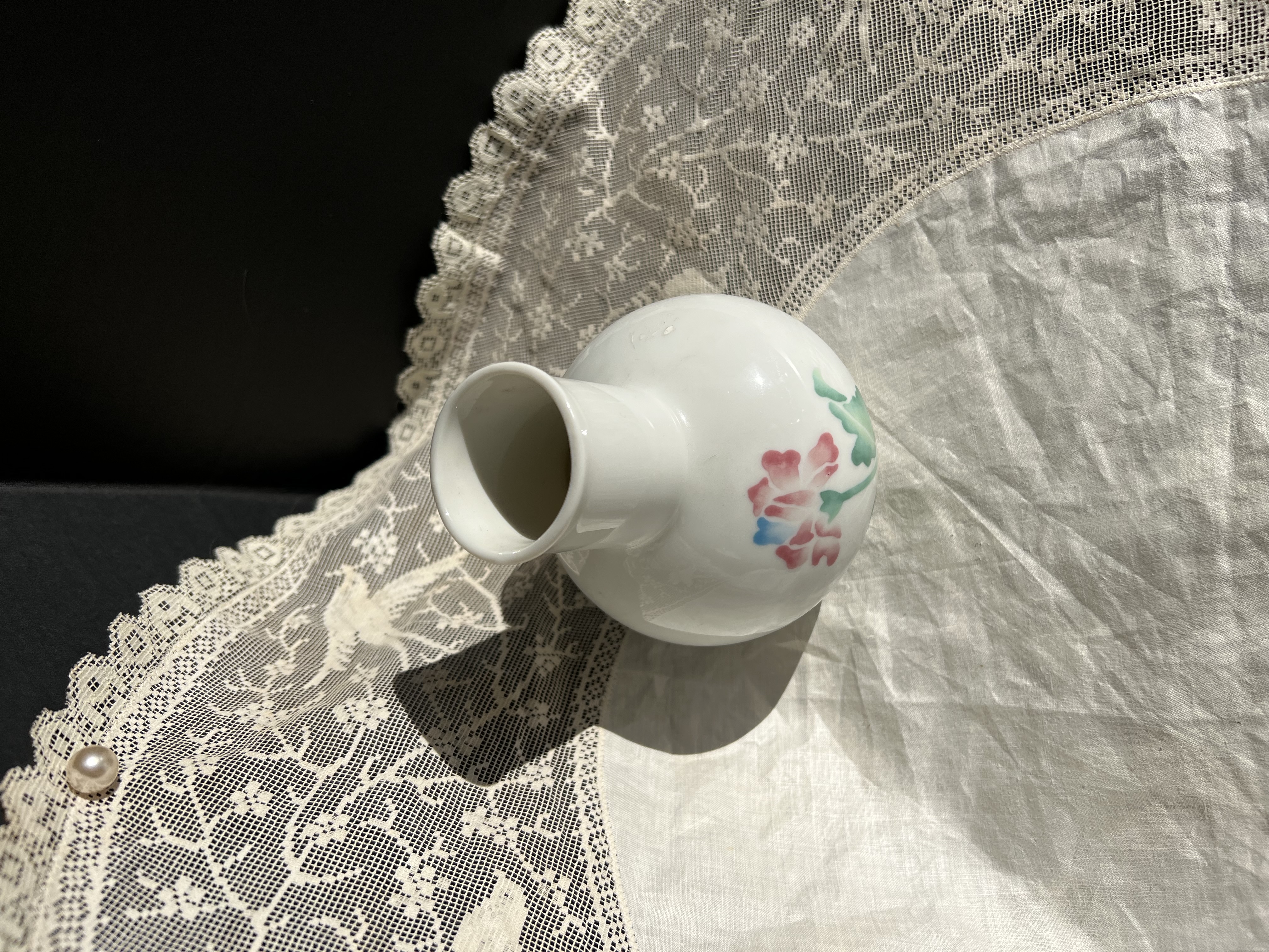 3 • Tumble Up Italian Painted Water Decanter