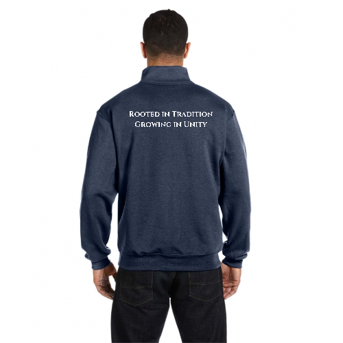 NSK Quarter Zip Fleece Adult - Navy Blue