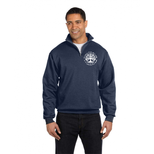 NSK Quarter Zip Fleece Adult - Navy Blue