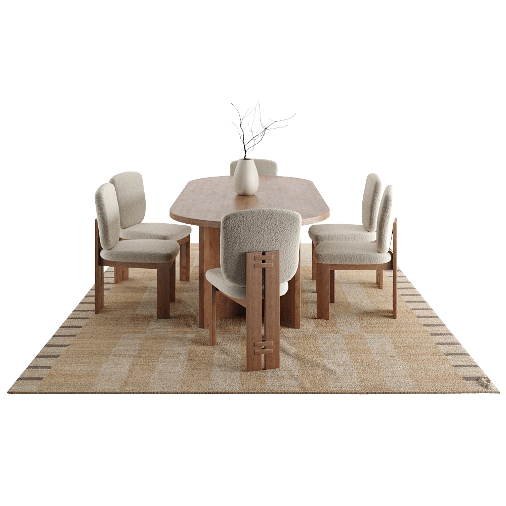 Gilda Oval Dining Table