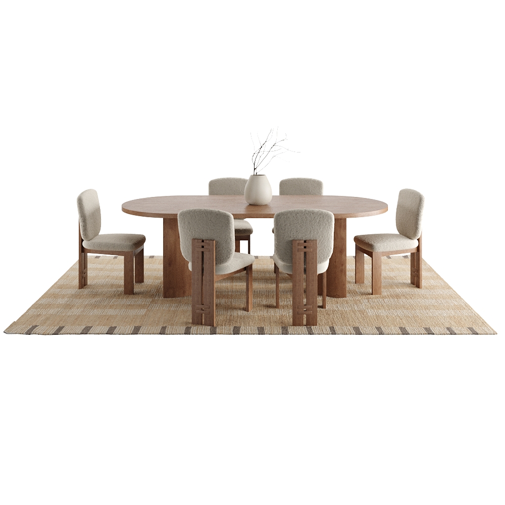 Gilda Oval Dining Table