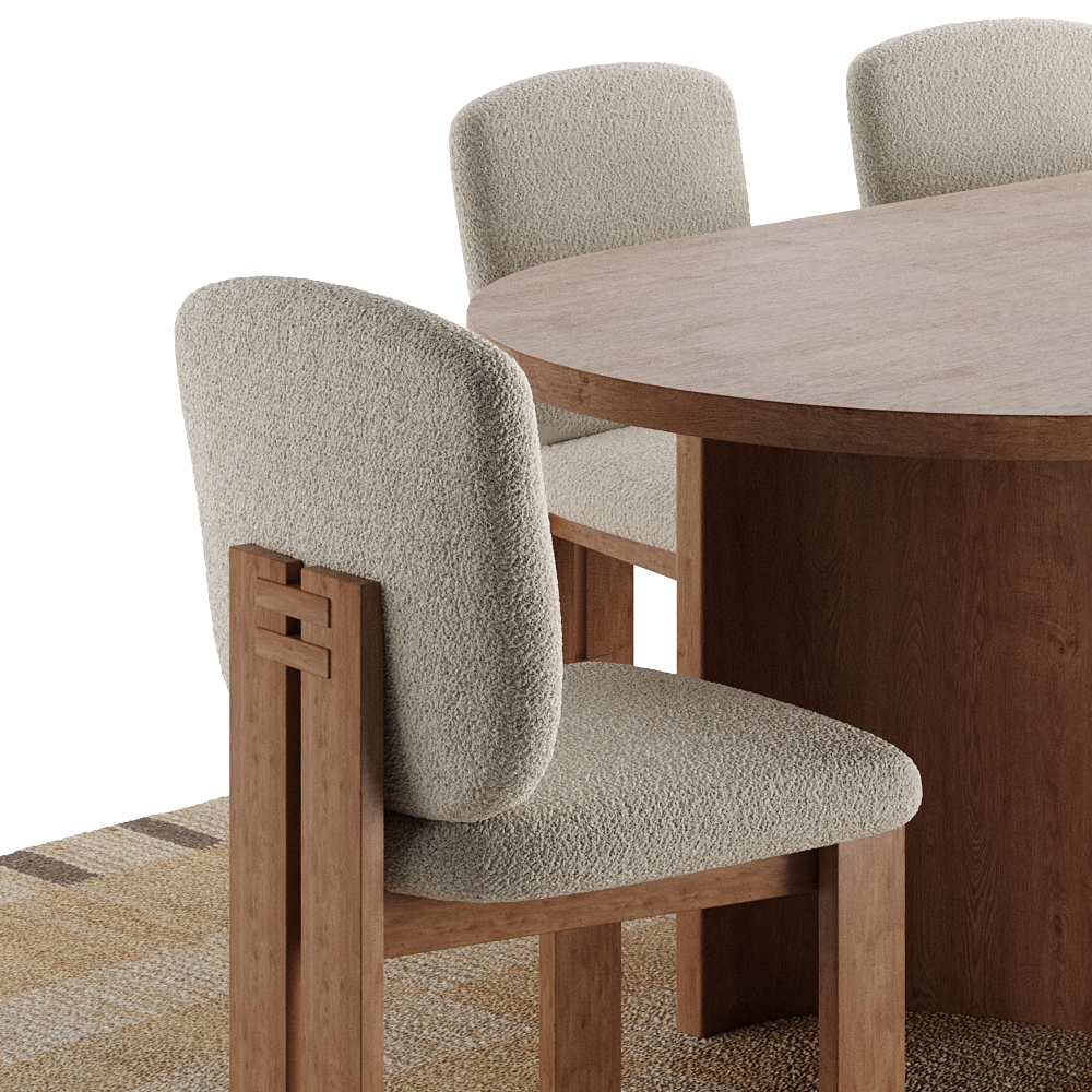 Gilda Oval Dining Table