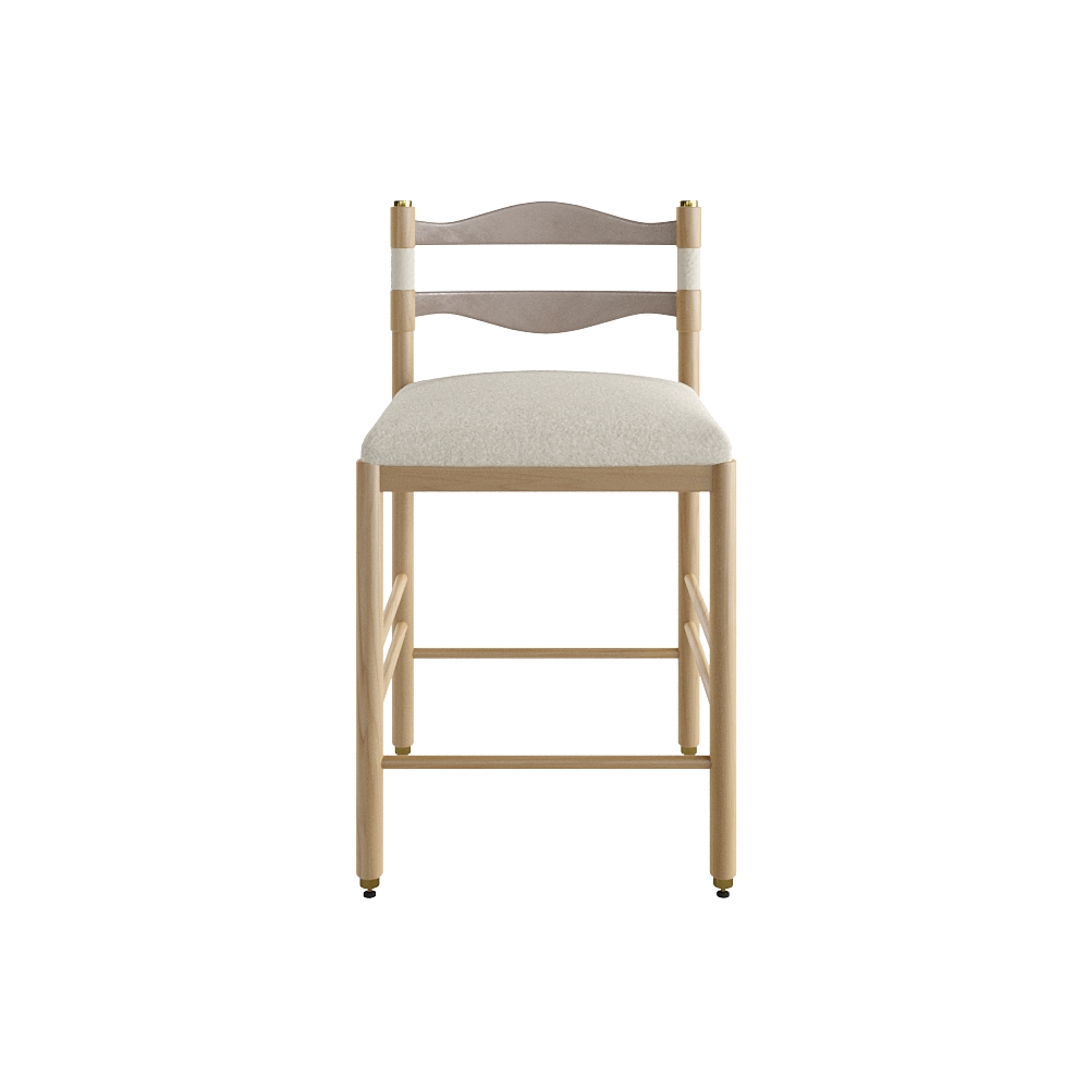 Palermo White Oak Stool