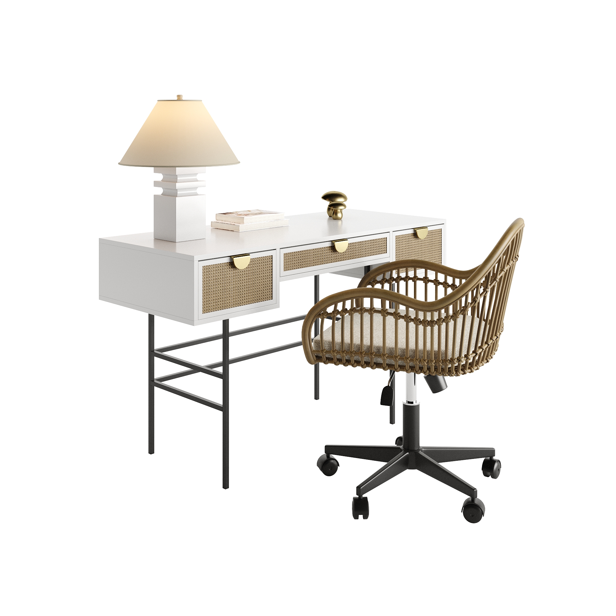 Scandi Office Table