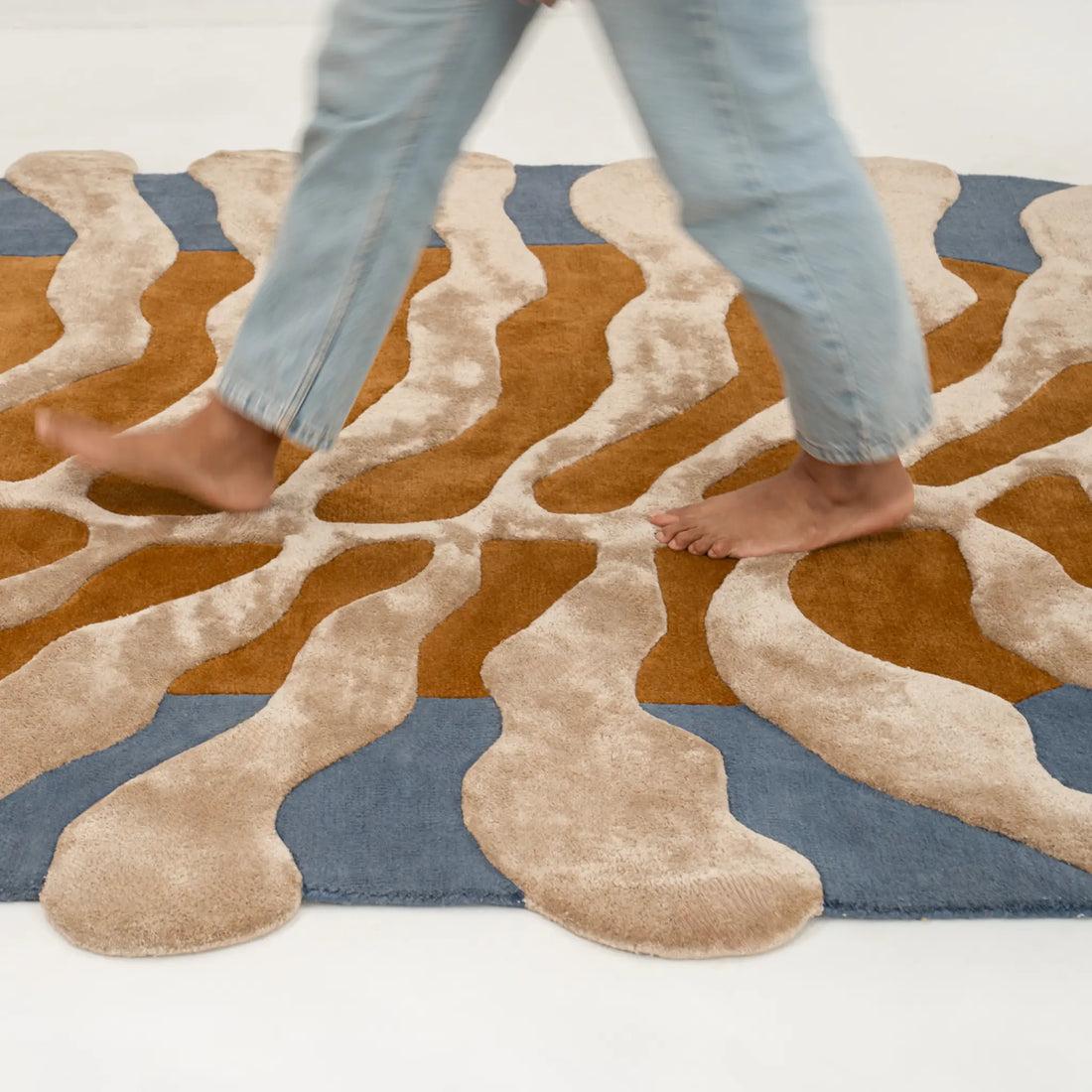 Abstract Pattern Area Rug