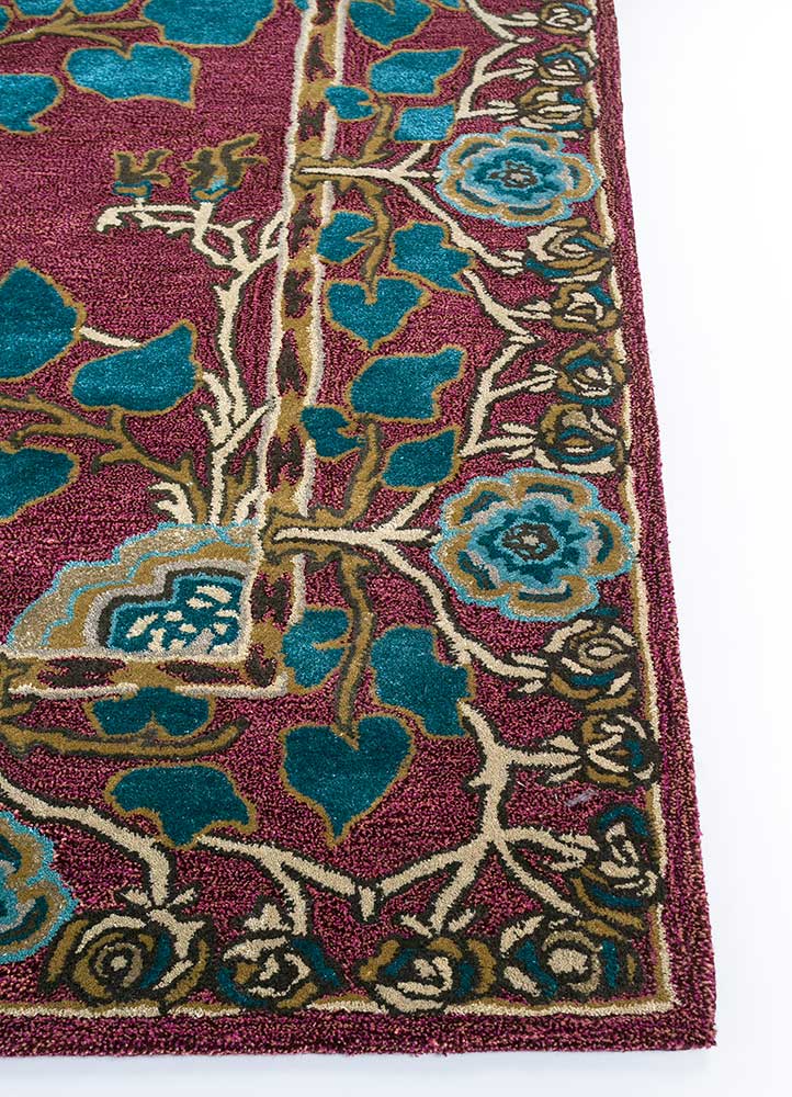 Floral Patterned Area Rug