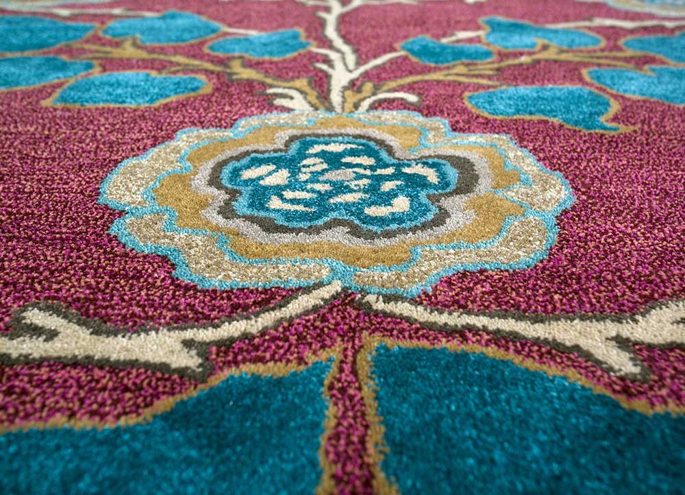 Floral Patterned Area Rug