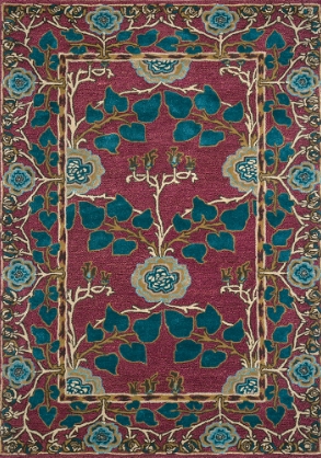 Floral Patterned Area Rug