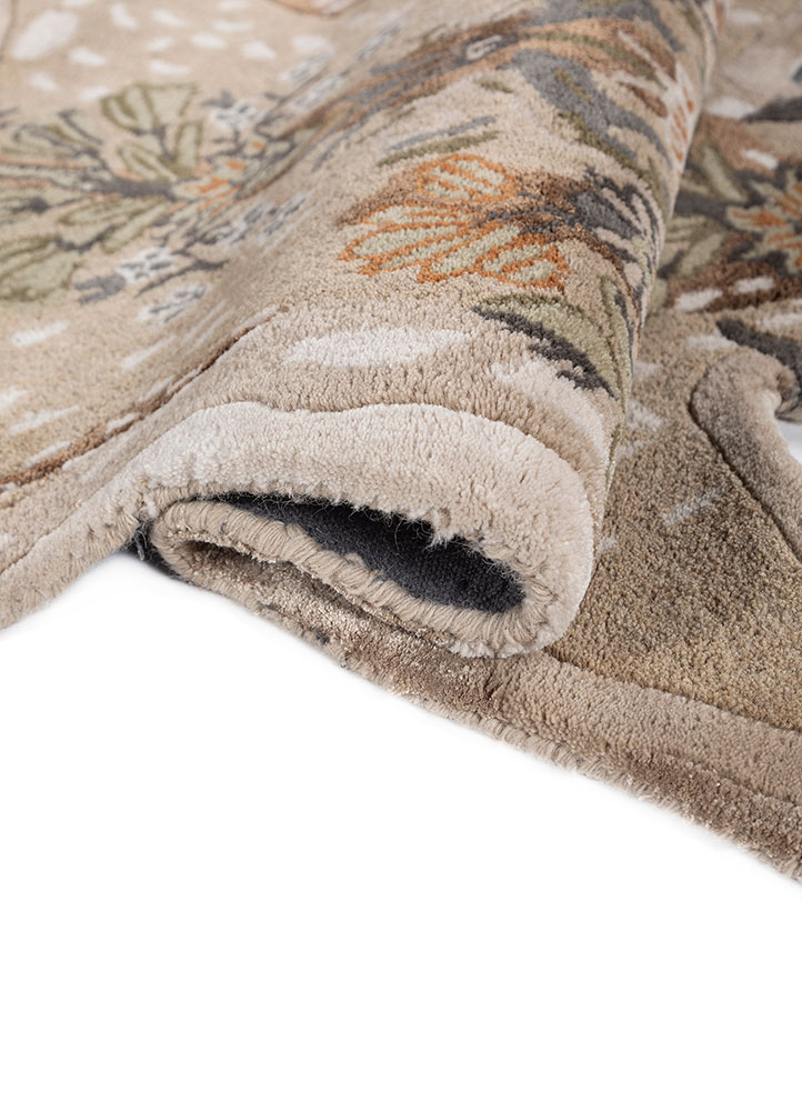 Decorative animal-shaped rug