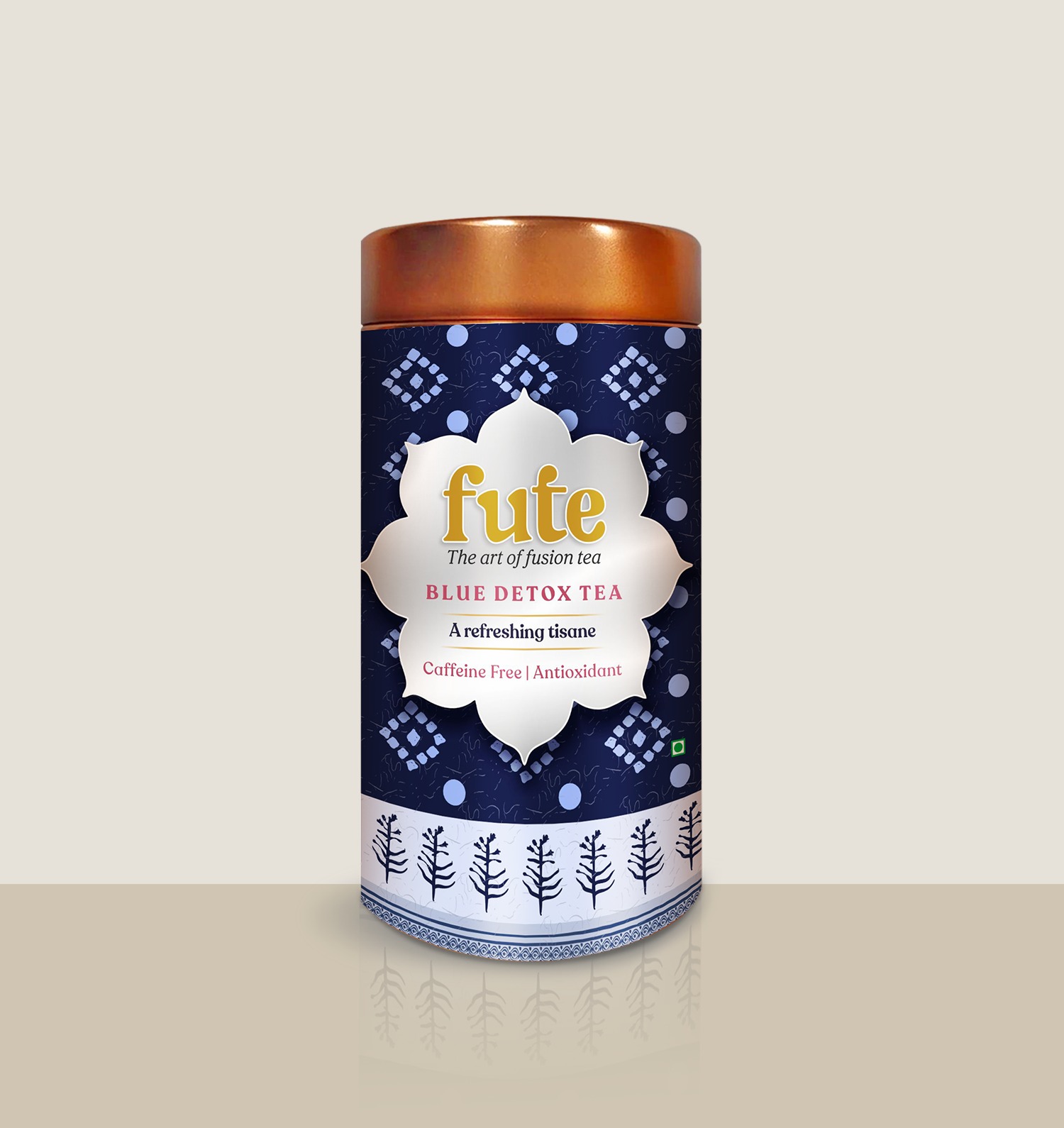 Blue Detox Tea Tin