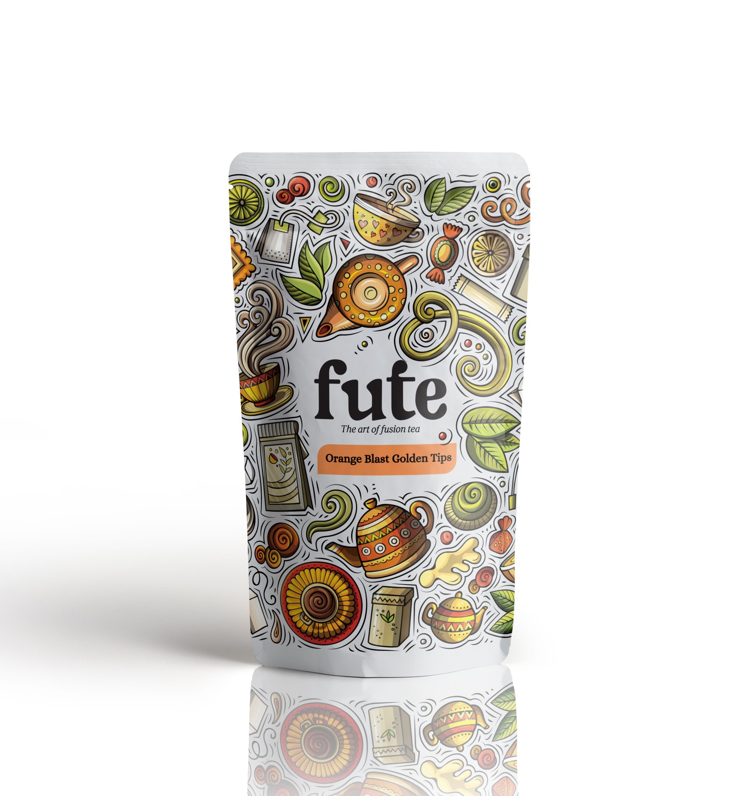 Orange Blast Golden Tips