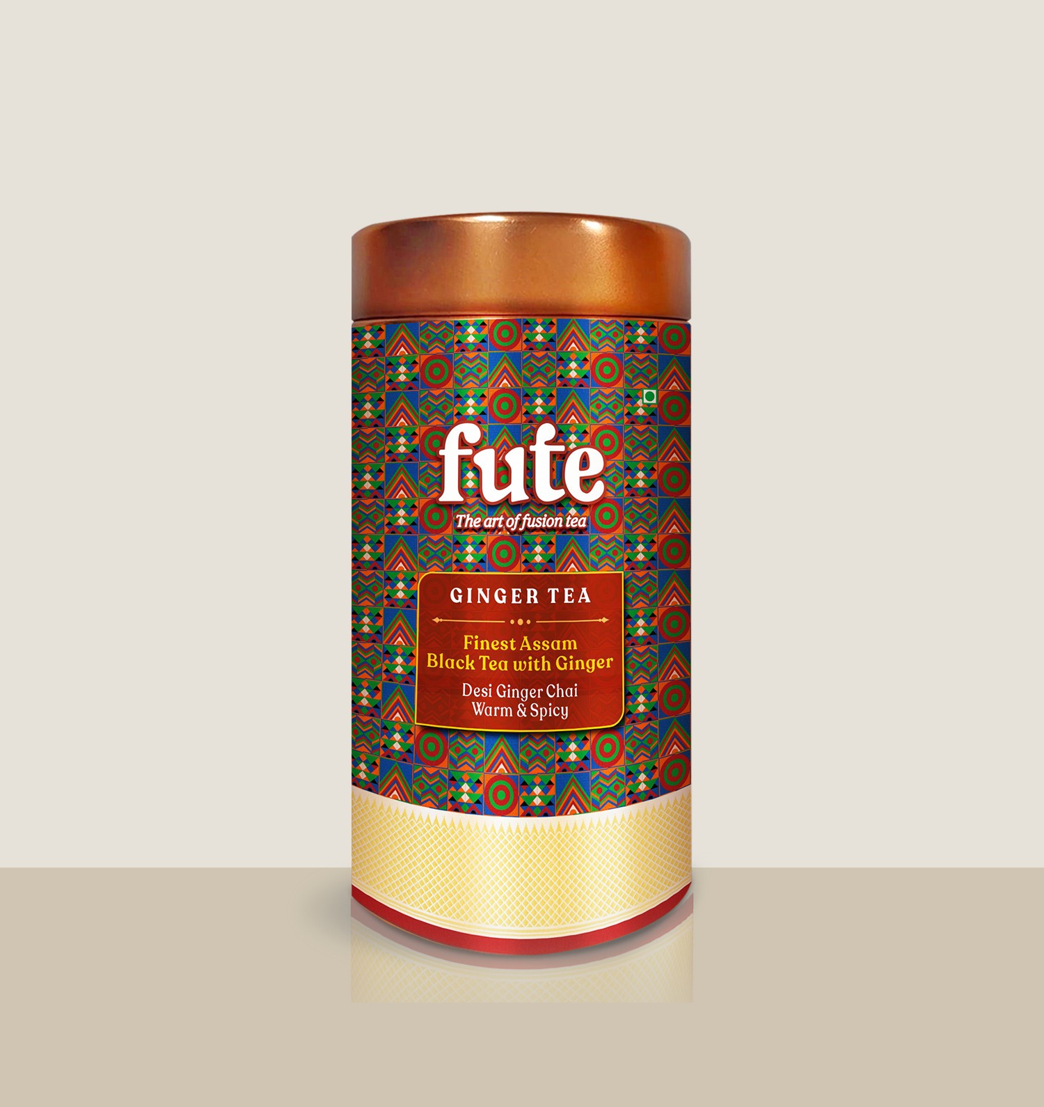 Ginger Tea Tin