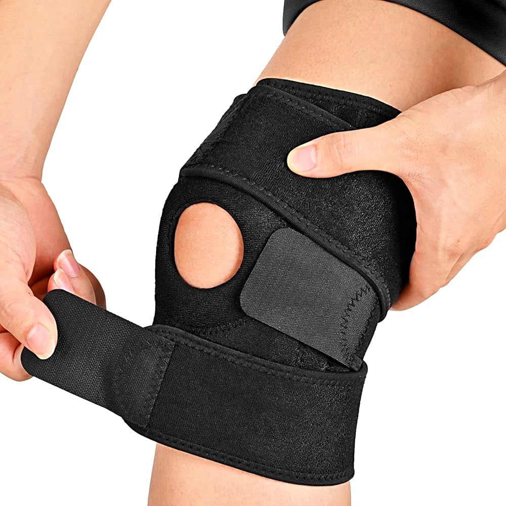 Genunchieră ajustabilă cu scai.