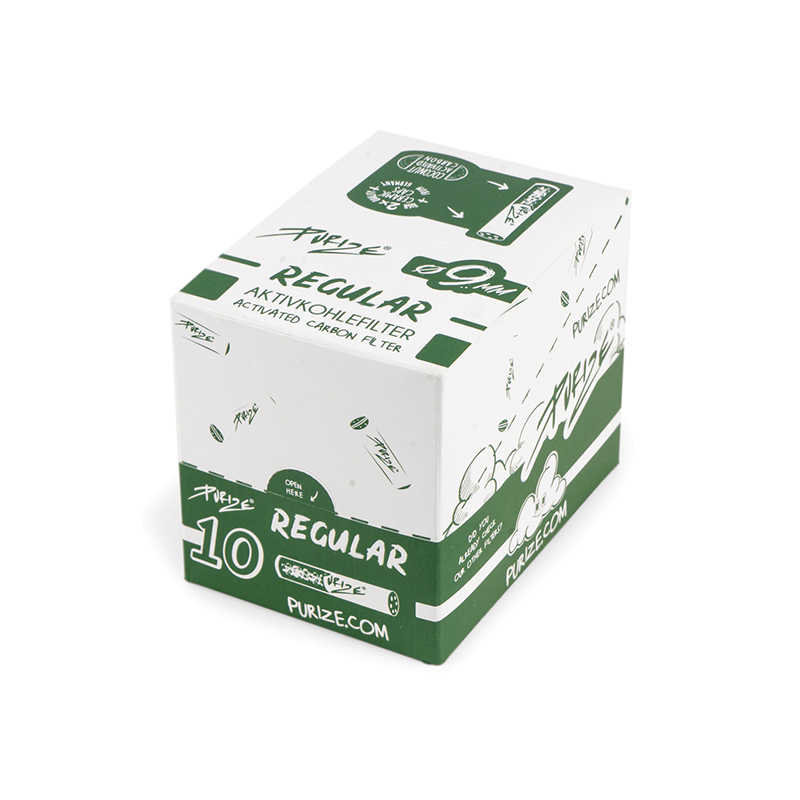 FILTROS PURIZE REGULAR SIZE (10 UDS /CAJA) BLANCO (PACK DE 20 CAJAS)